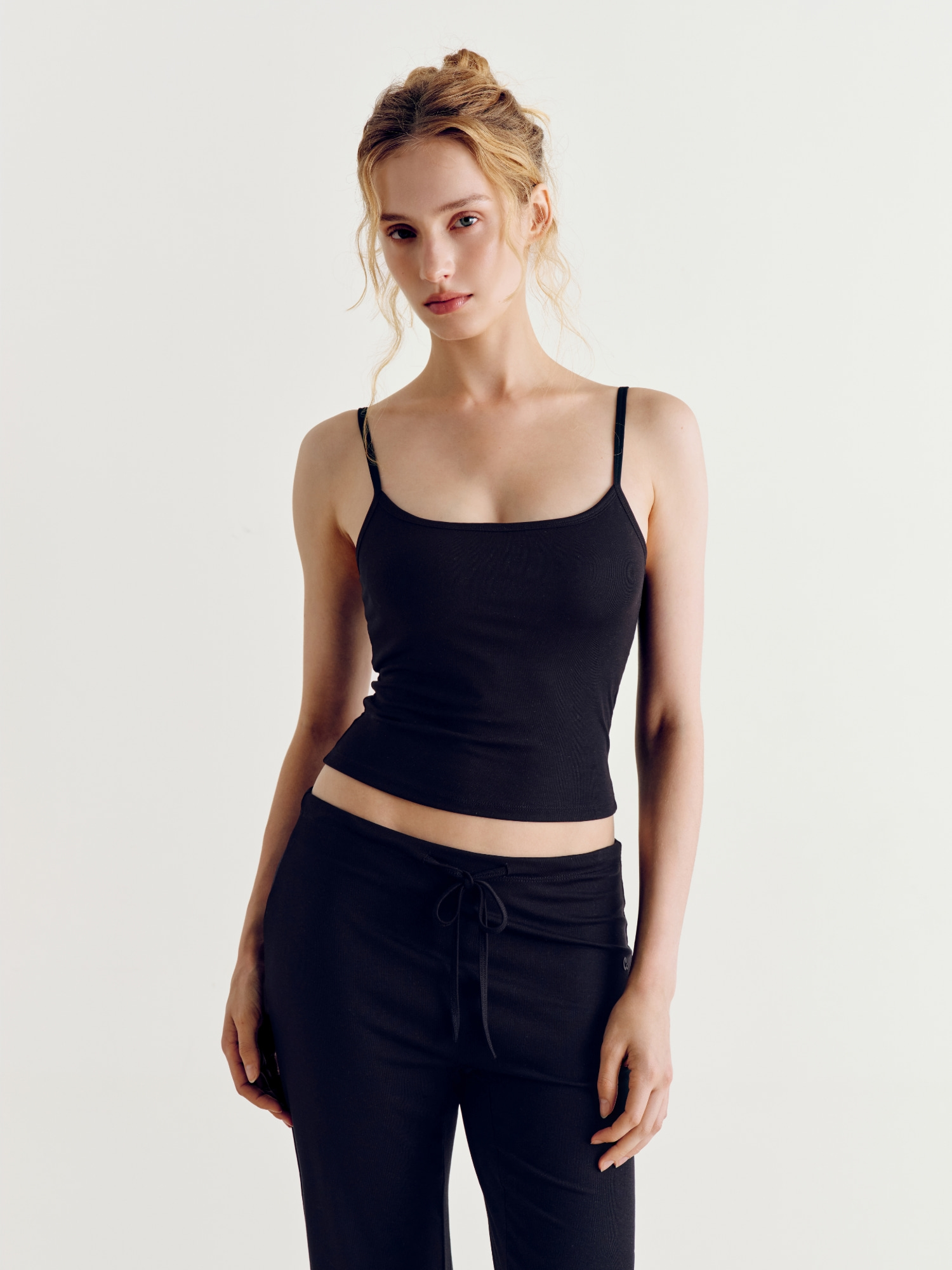 【經典 Round Line Bra Top】預購_Satva Cap Built-in Sleeveless by Conch