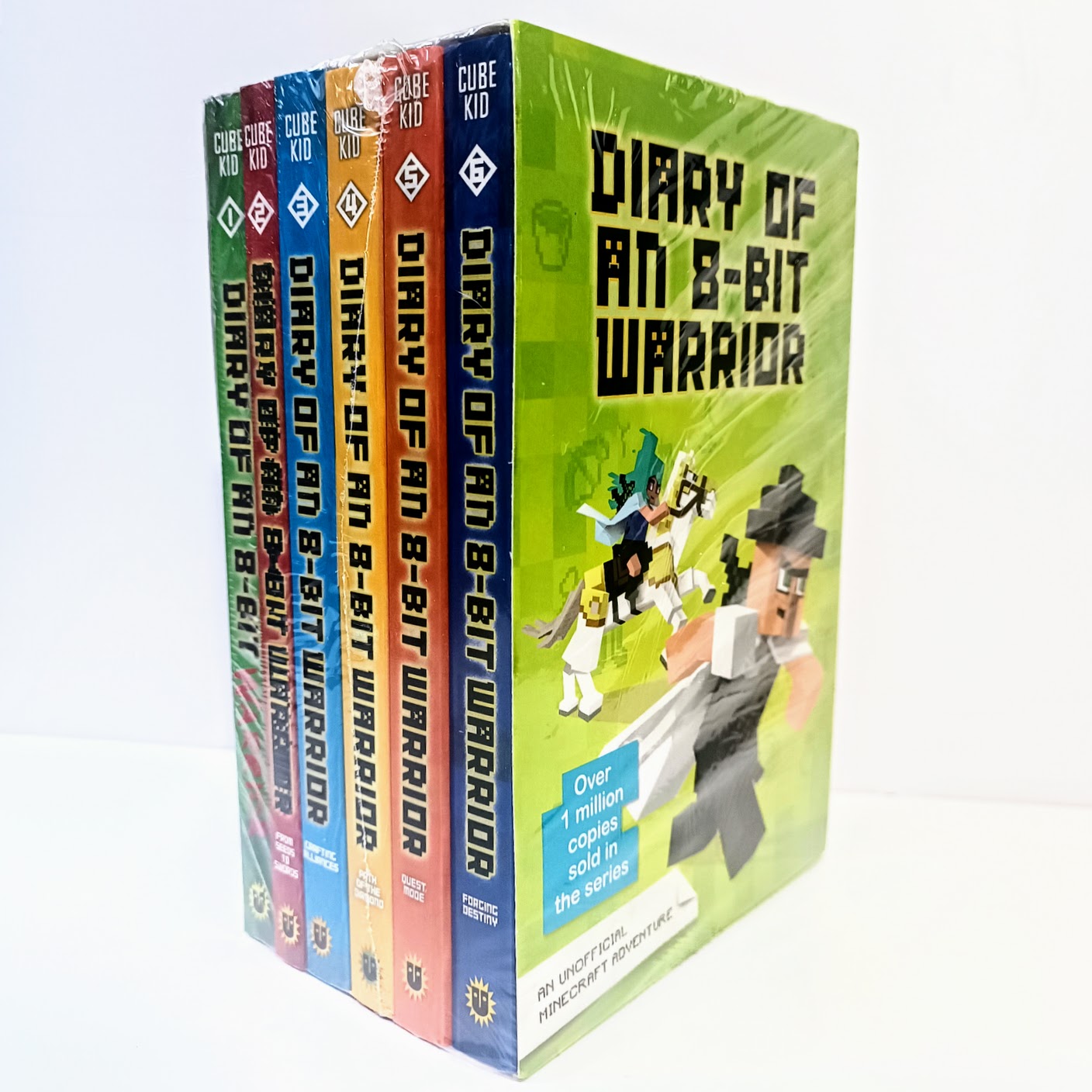 Diary of an 8-Bit Warrior Diamond Box Set |  8位戰士日記6冊盒裝 |Age: 7-12 | B413