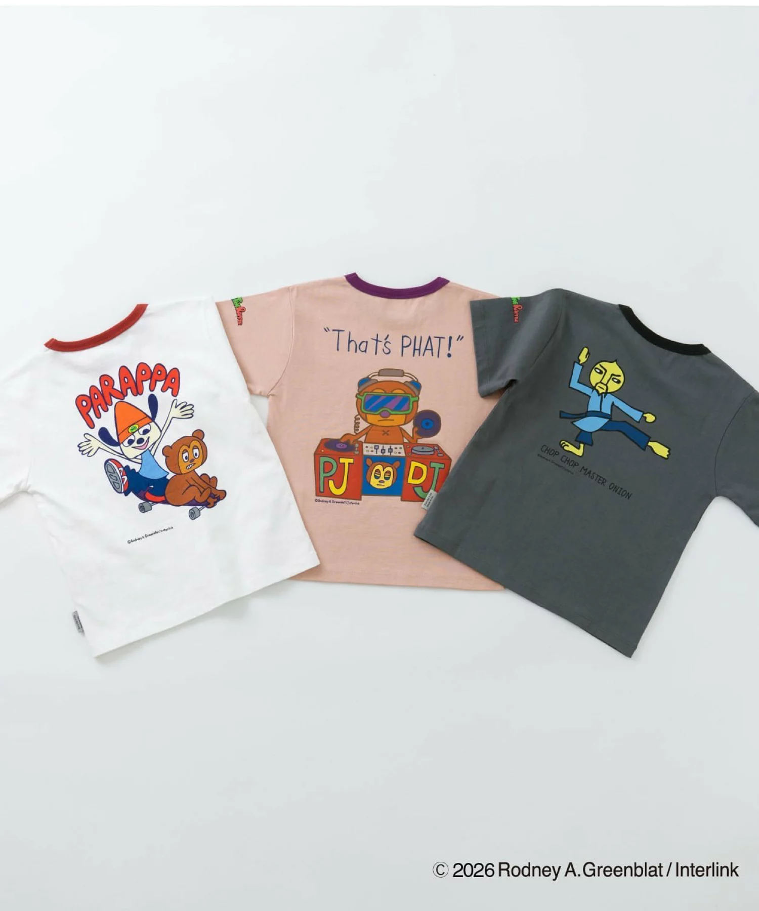 🆕【⭐訂購⭐】🇯🇵日本直送 🌀PaRappa The Rapper 撞色 短袖 tee［3款選］🌀 [ELHA-0034][26