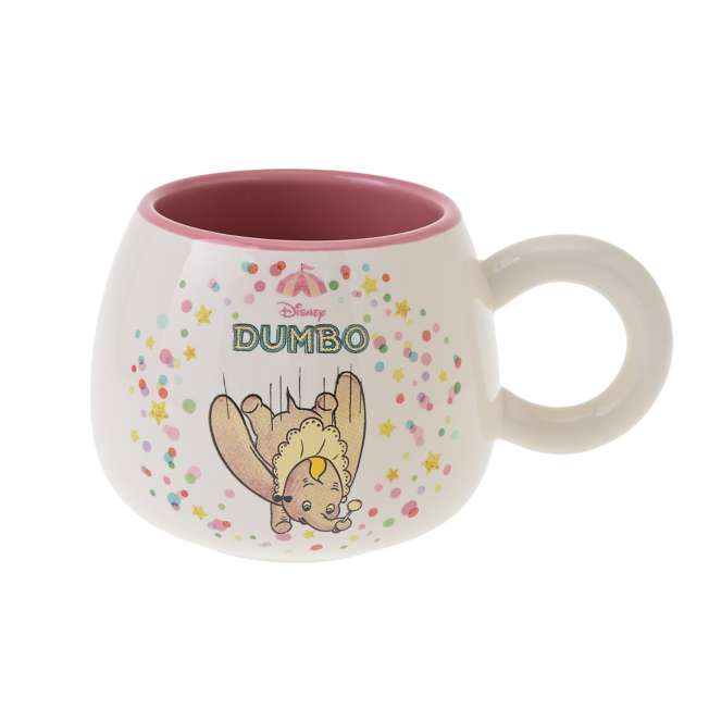 [訂購] [JDS] 🎪 DISNEY DUMBO 85TH ANNIVERSARY Dumbo＆Timothy陶瓷杯連匙羹套裝 {TF261006}