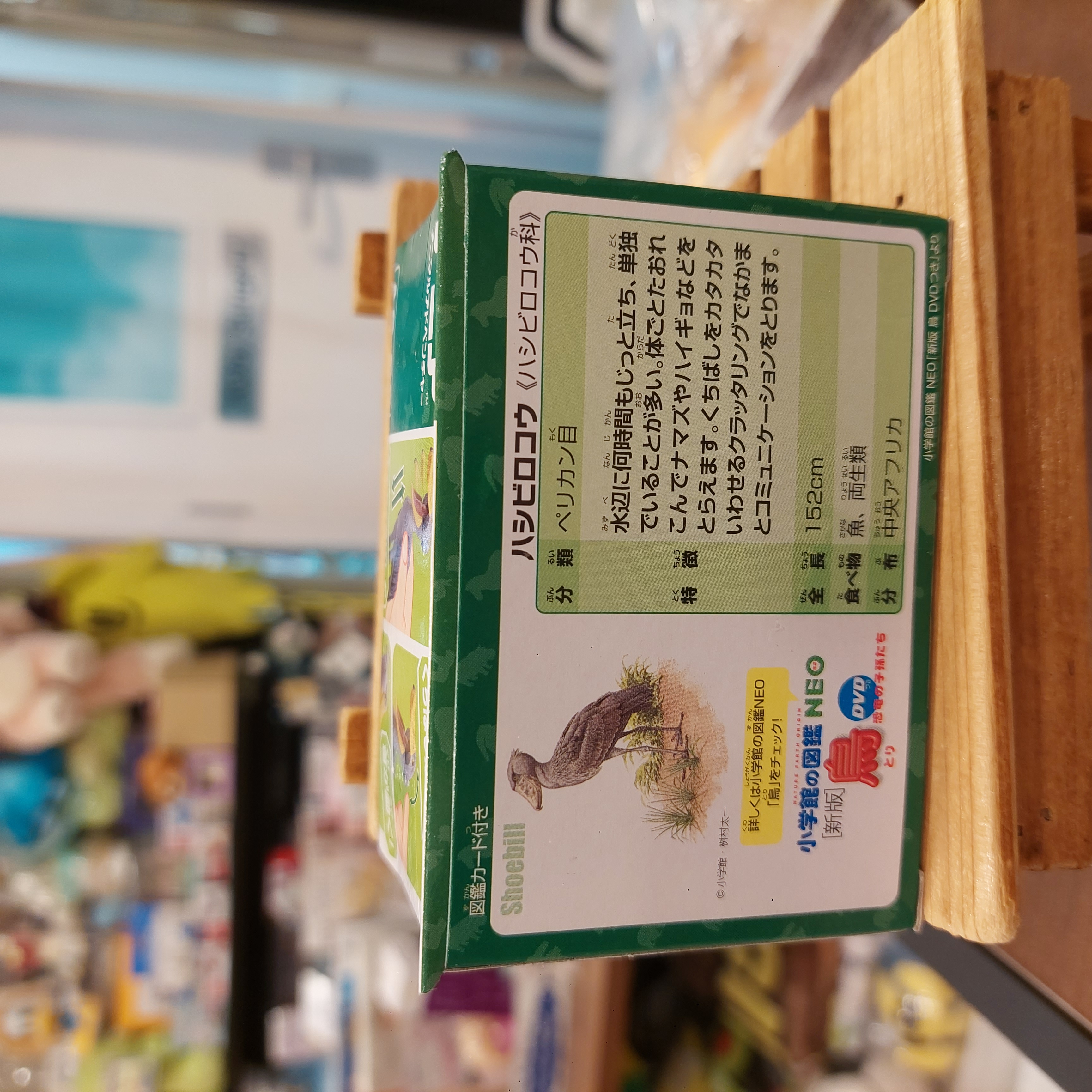 原裝日本 Tomy Shoebill 鯨頭鸛 盒子玩具 Figure 公仔