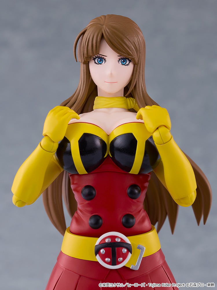 (預訂訂金 $200 / $300) (總價 $600 / $750) Max Factory figma 699 東島丹三郎想成為幪面超人 岡田百合子 (電波人塔克爾Ver.) (行版普通版 / 日版特典版) Yuriko Okada