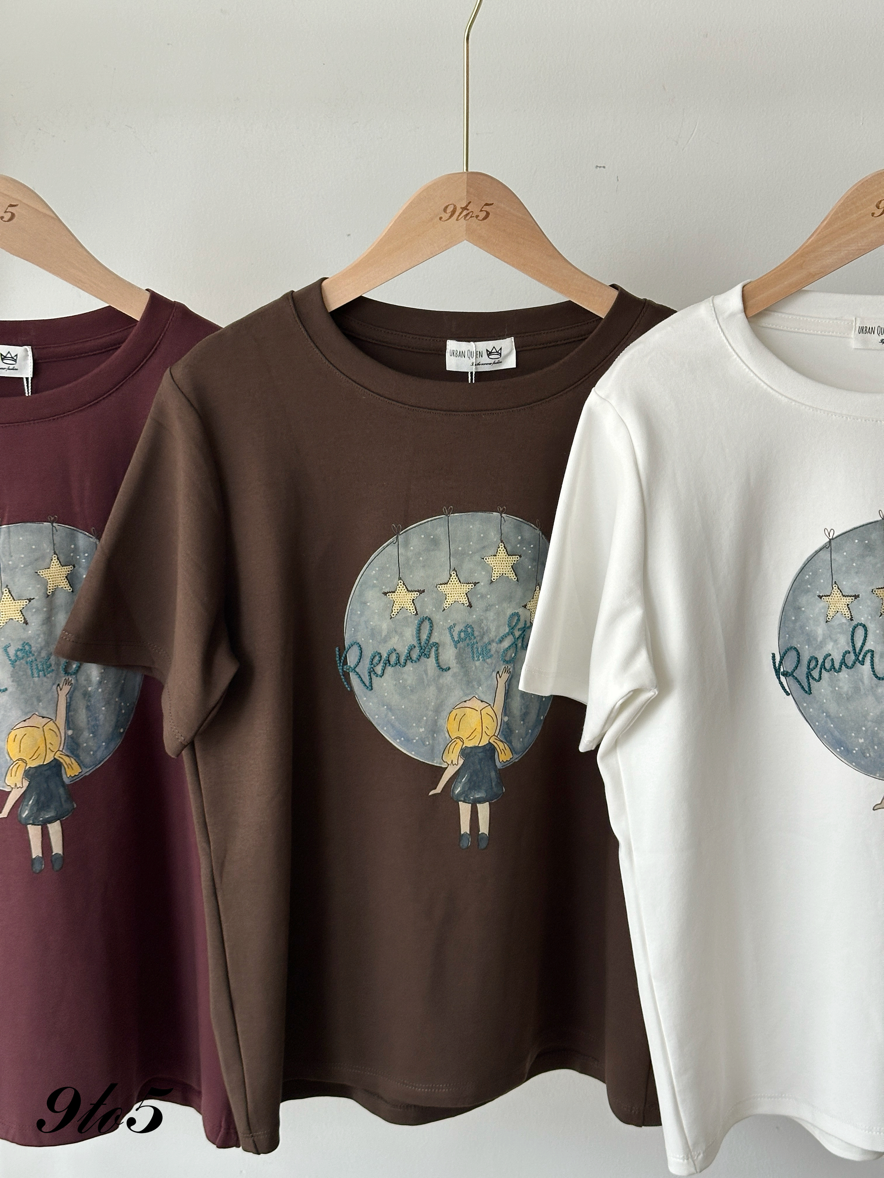 T4229 Casual Printed Tee - 3 Colors 