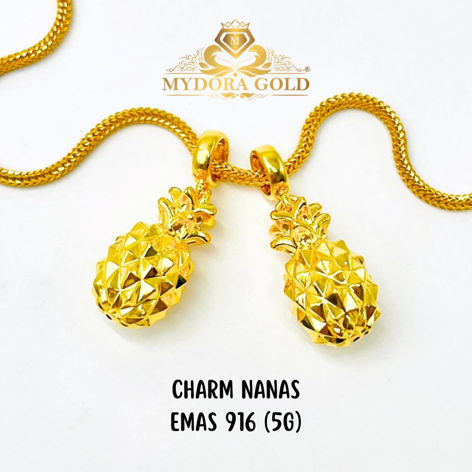 MYDORA Charm Nanas (5G) l EMAS 916/22K
