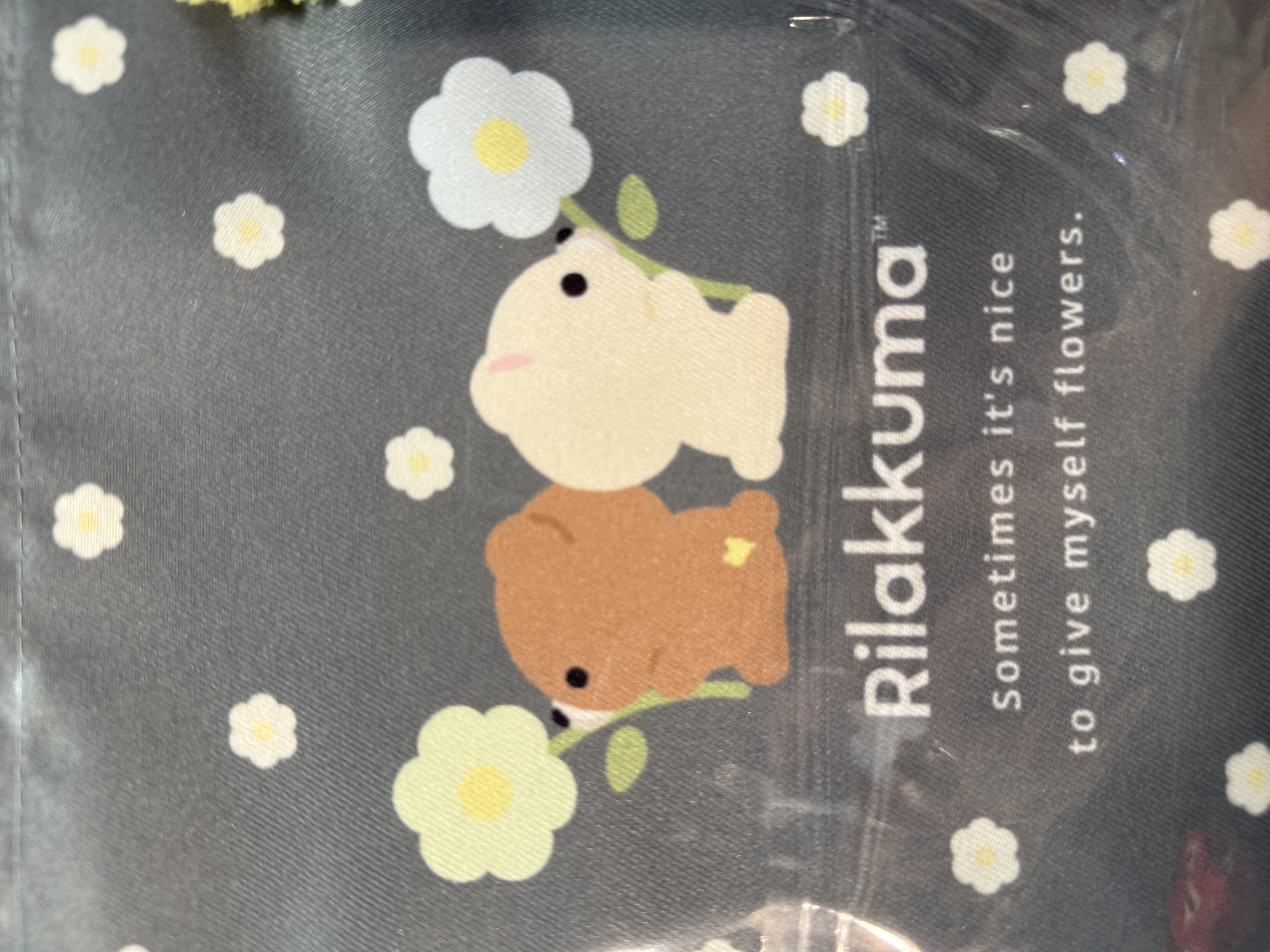 《現貨》全新BASIC RILAKKUMA Flower系列 索袋