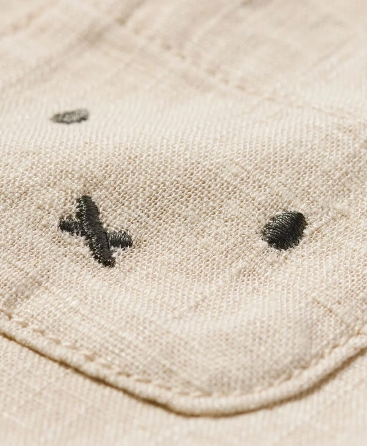 Miffy newborn linen jumpsuit (sand)