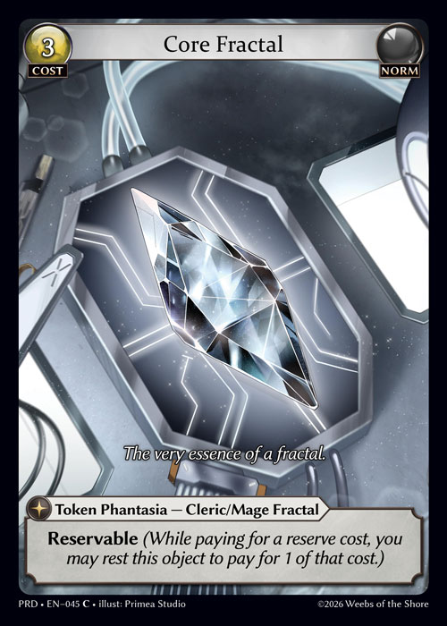 FOIL - Core Fractal / PRD-045 (C)
