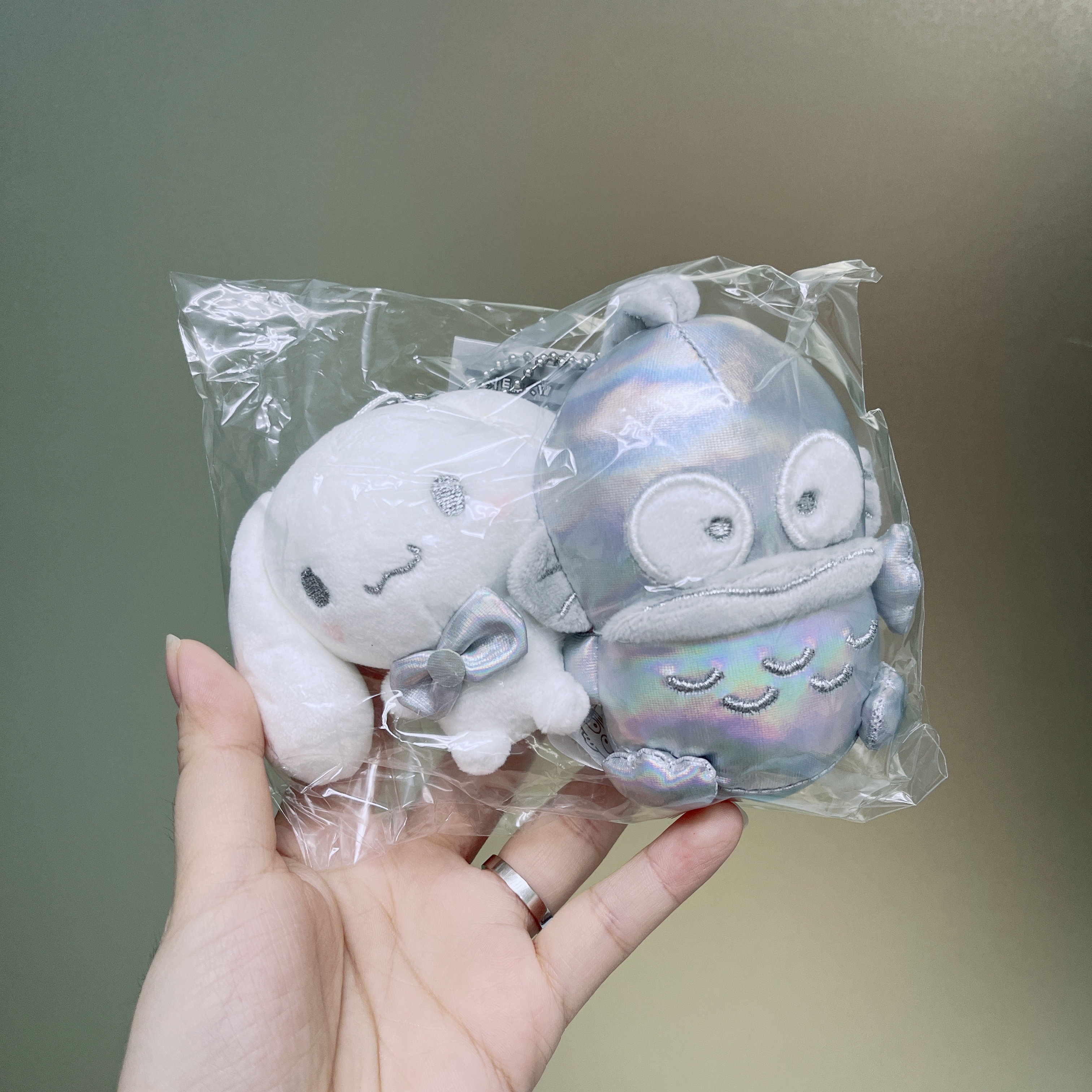 日本現貨/預訂📍日本Sanrio聖誕節白色磁石公仔吊飾 