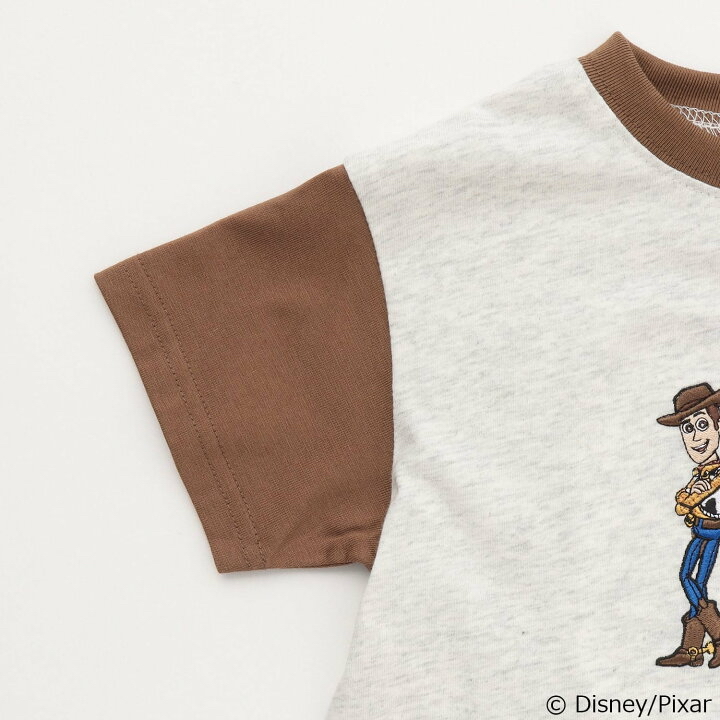 🇯🇵預訂 日本直送🇯🇵Petit Main x Toy Story系列六色人物刺繡貼花短袖T恤