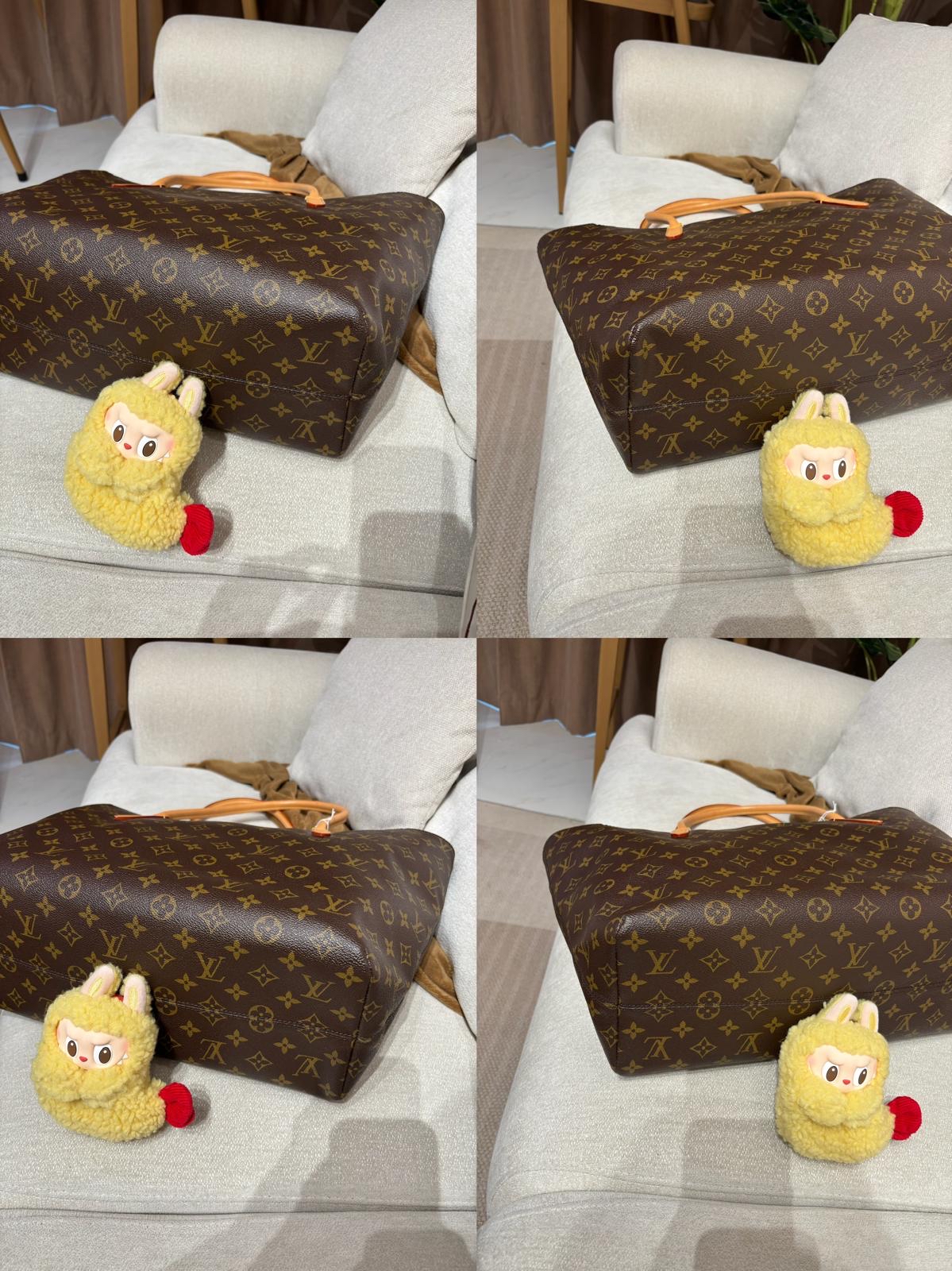 Lv Raspail MM Monogram Tote Bag 100%Authentic ,98%new ✅Dust bag