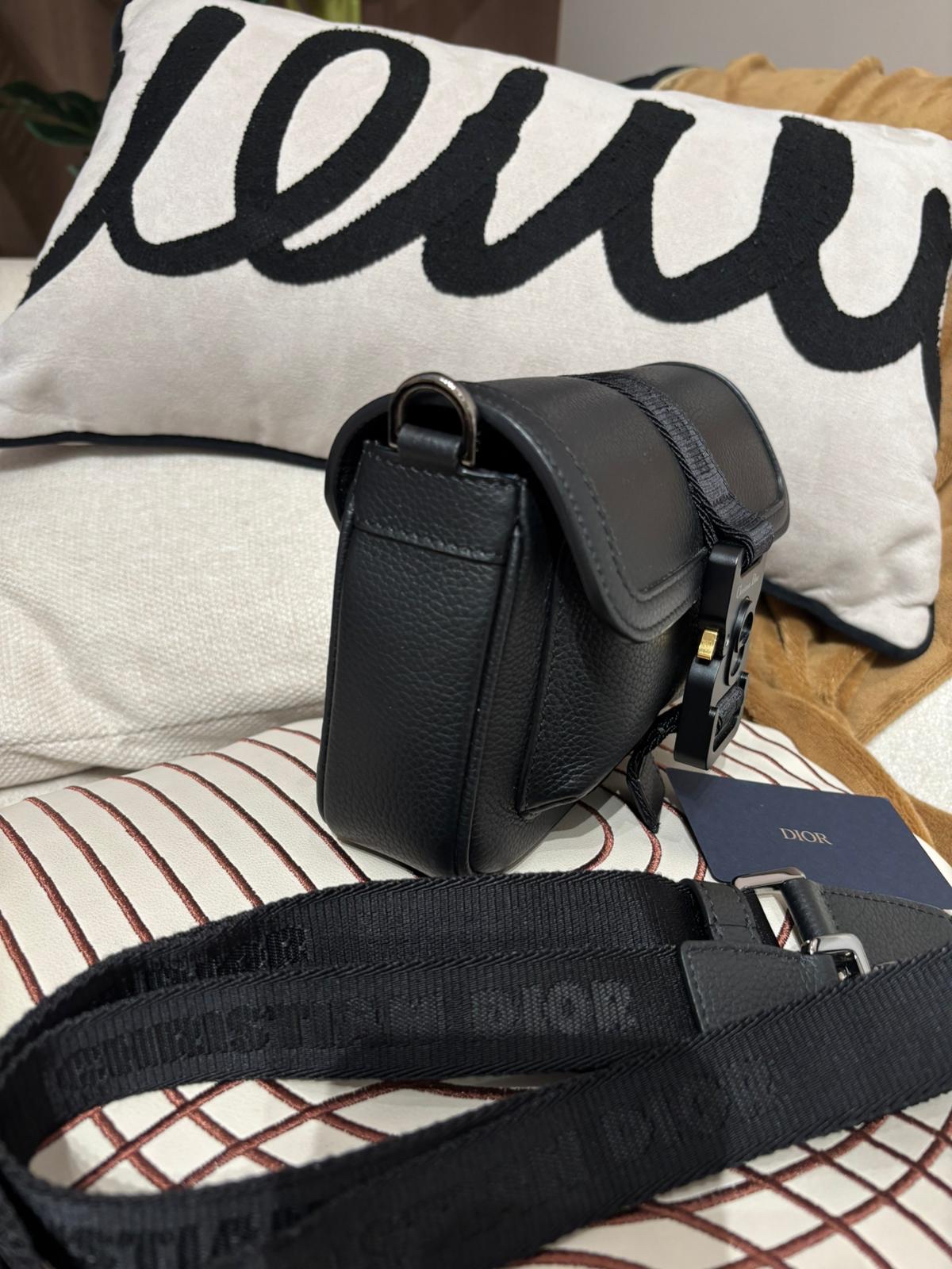 Dior Gallop mini Shoulder Bag Grained calfskin 100%Authentic, 98%New ✅Dust bag ✅Box