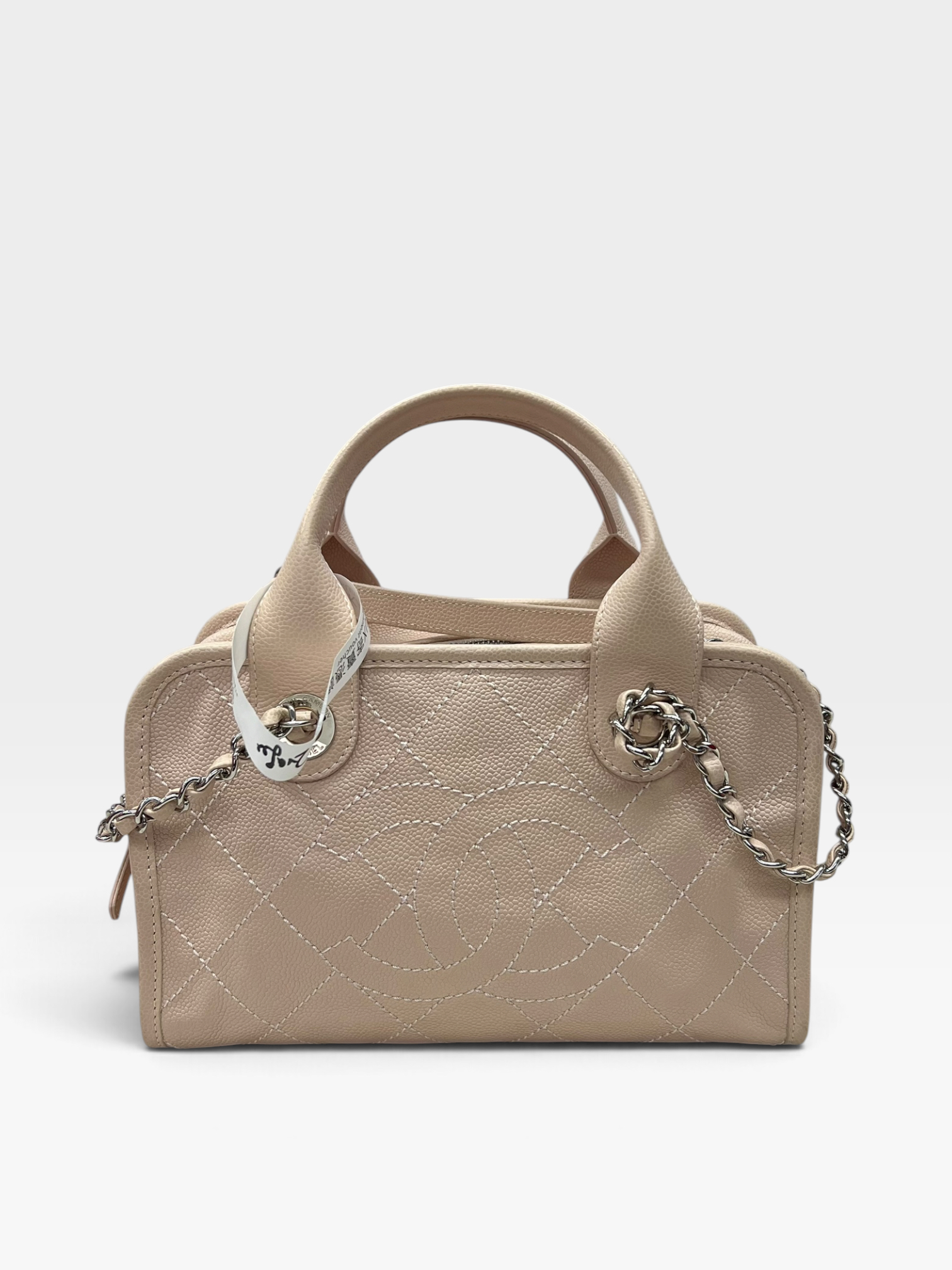 Pre-Owned CHANEL Deauville Handbag / Product Code: 092403