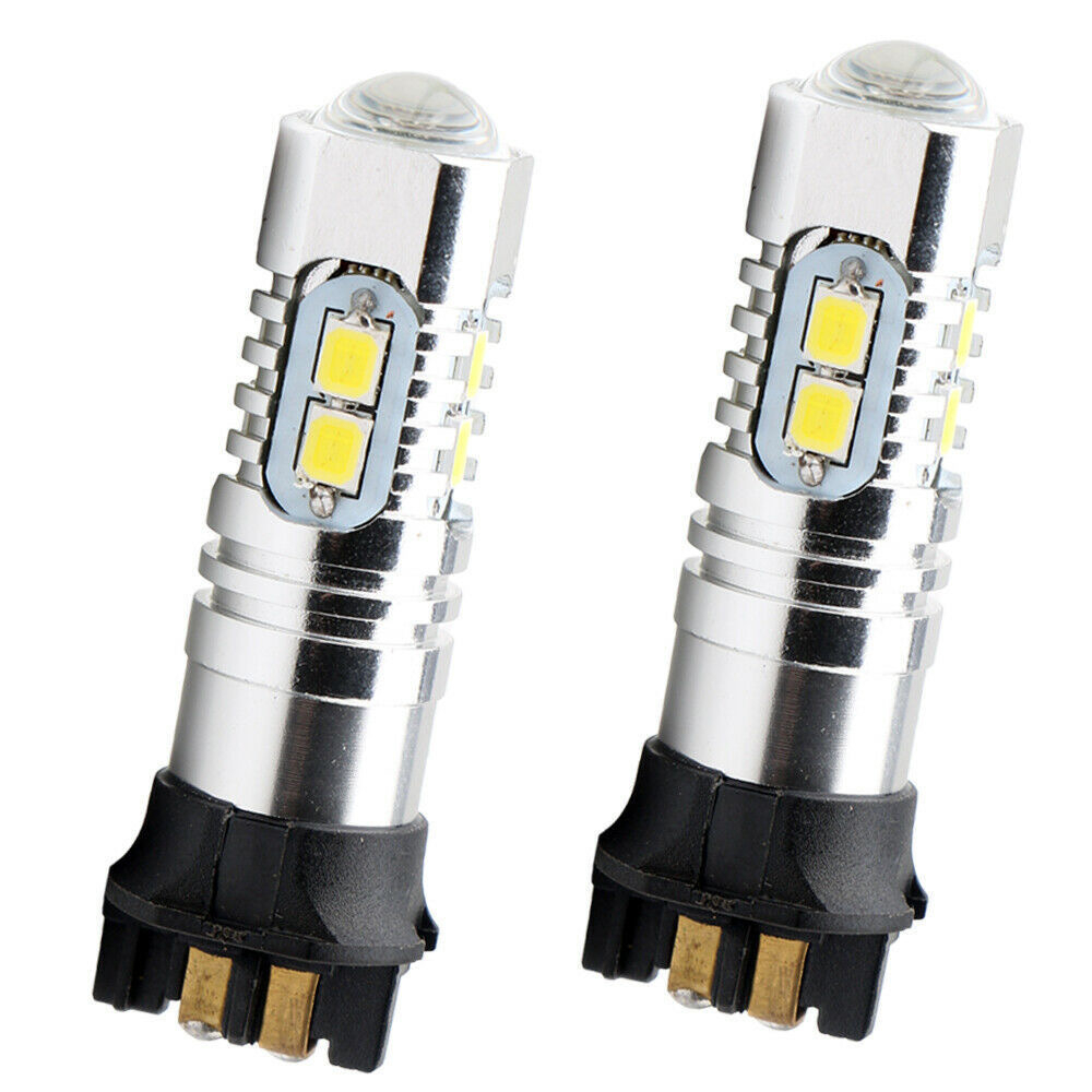 2x PW24W 2835 10 LED 轉向燈 白光 UA0527