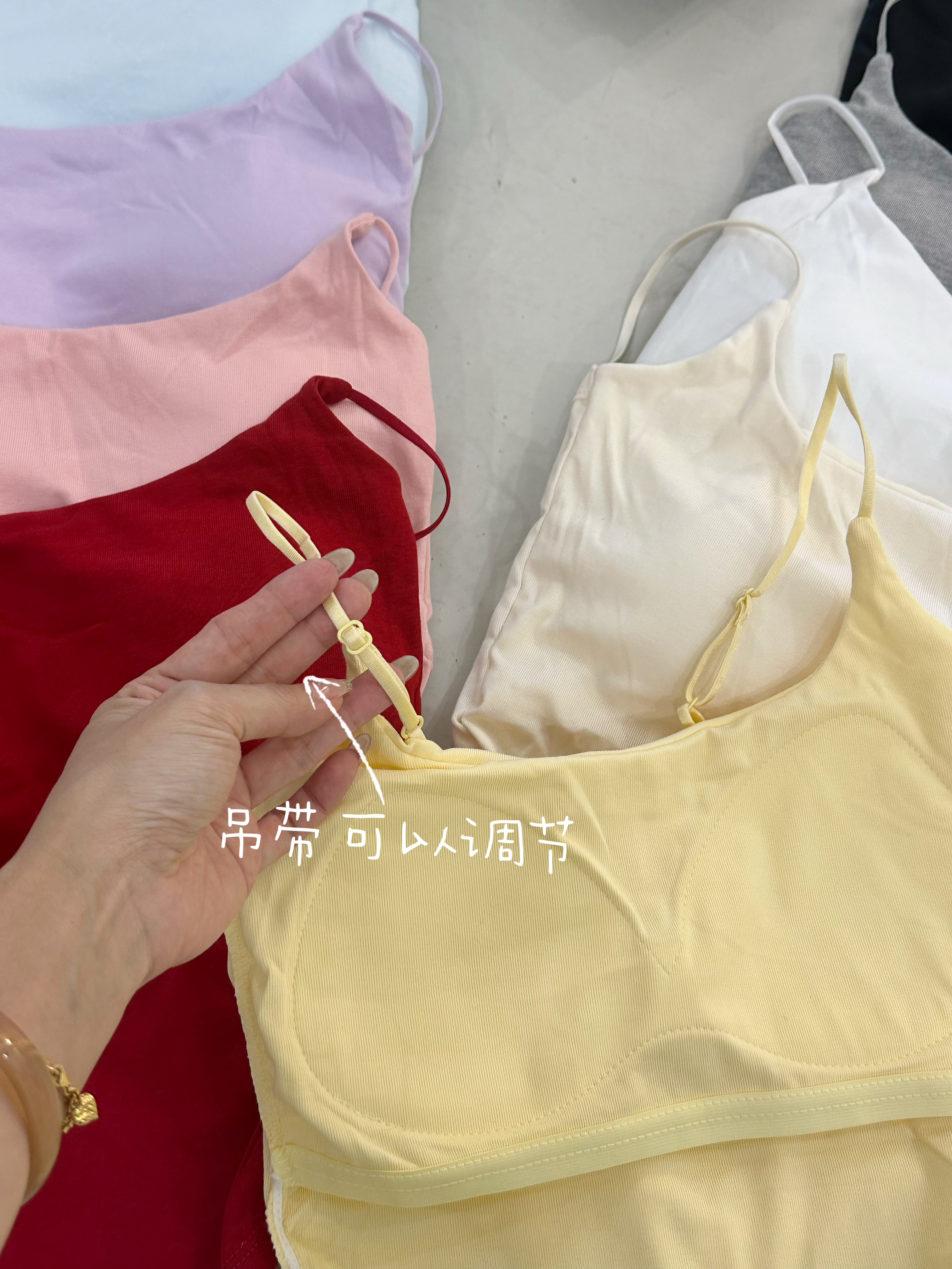66015 Padded Top 日常必备胸垫背心