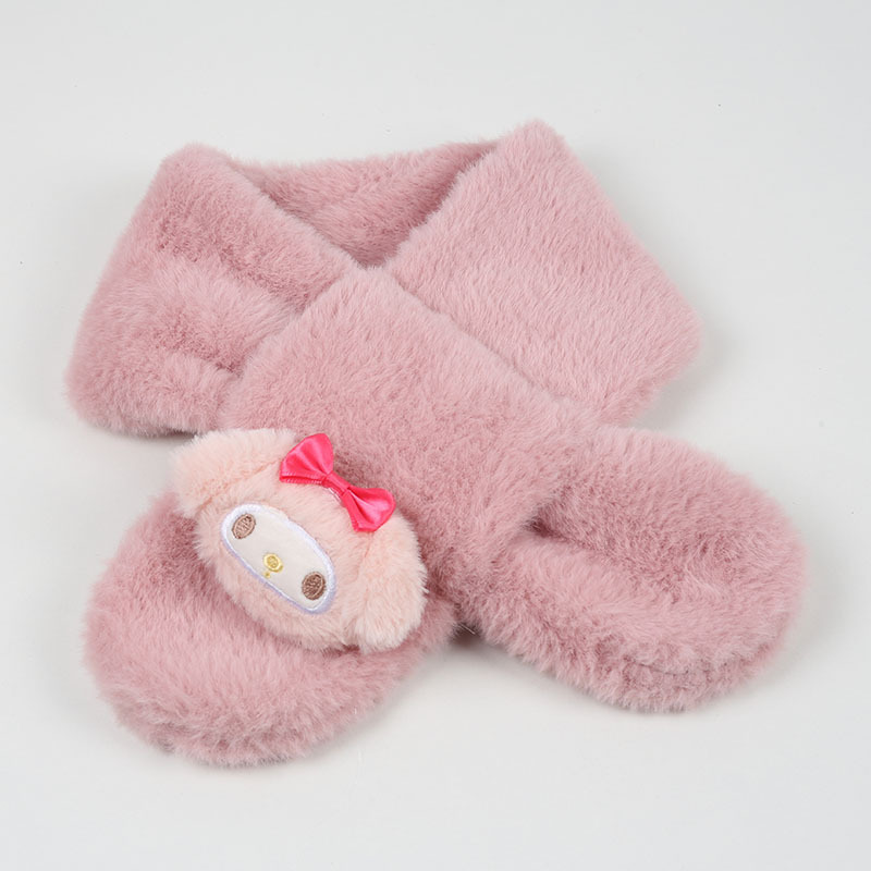 Sanrio 毛茸茸頸巾 - 1件 現貨