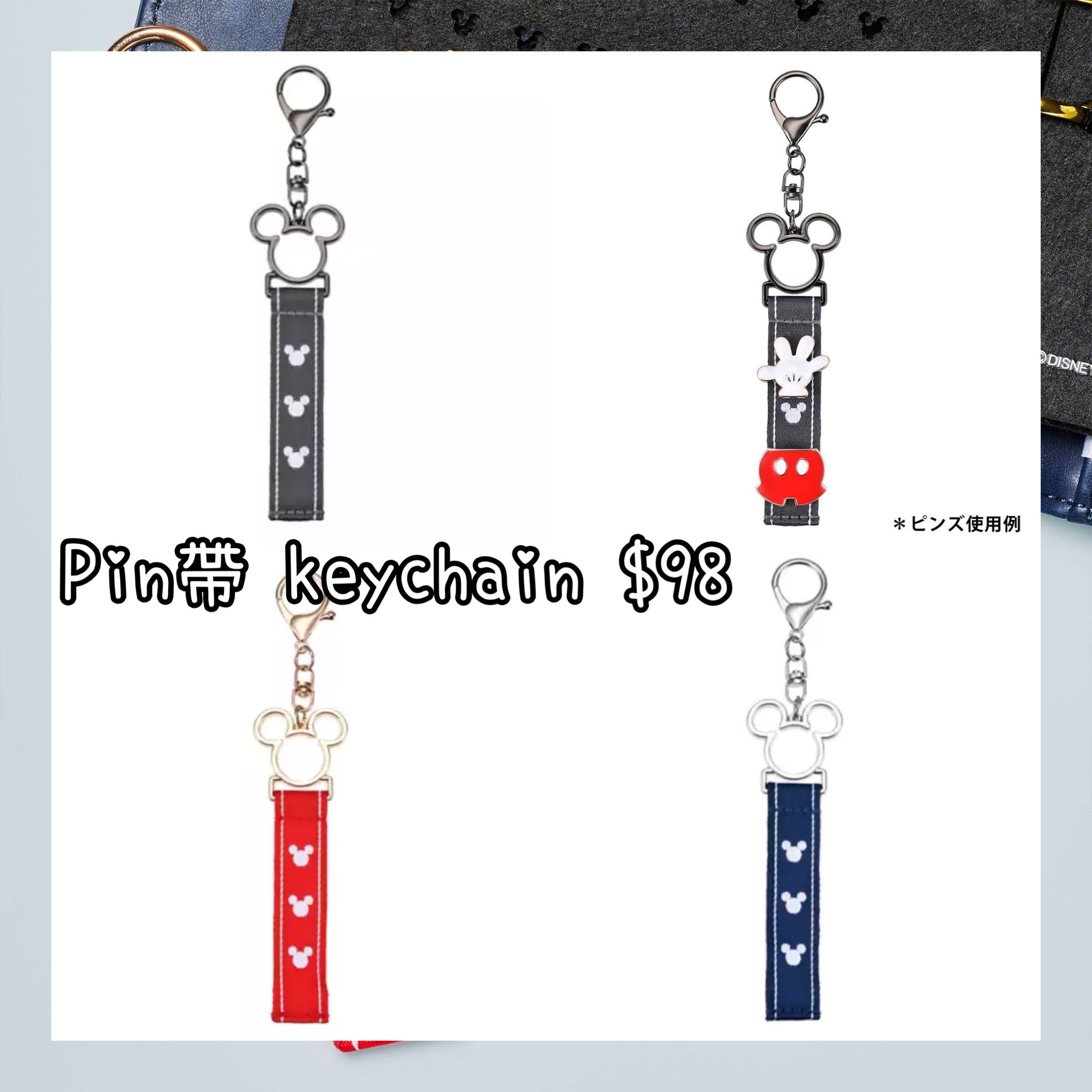 ：日本：PINS COLLECTION 6/10 日本發賣 PIN帶 KEYCHAIN
