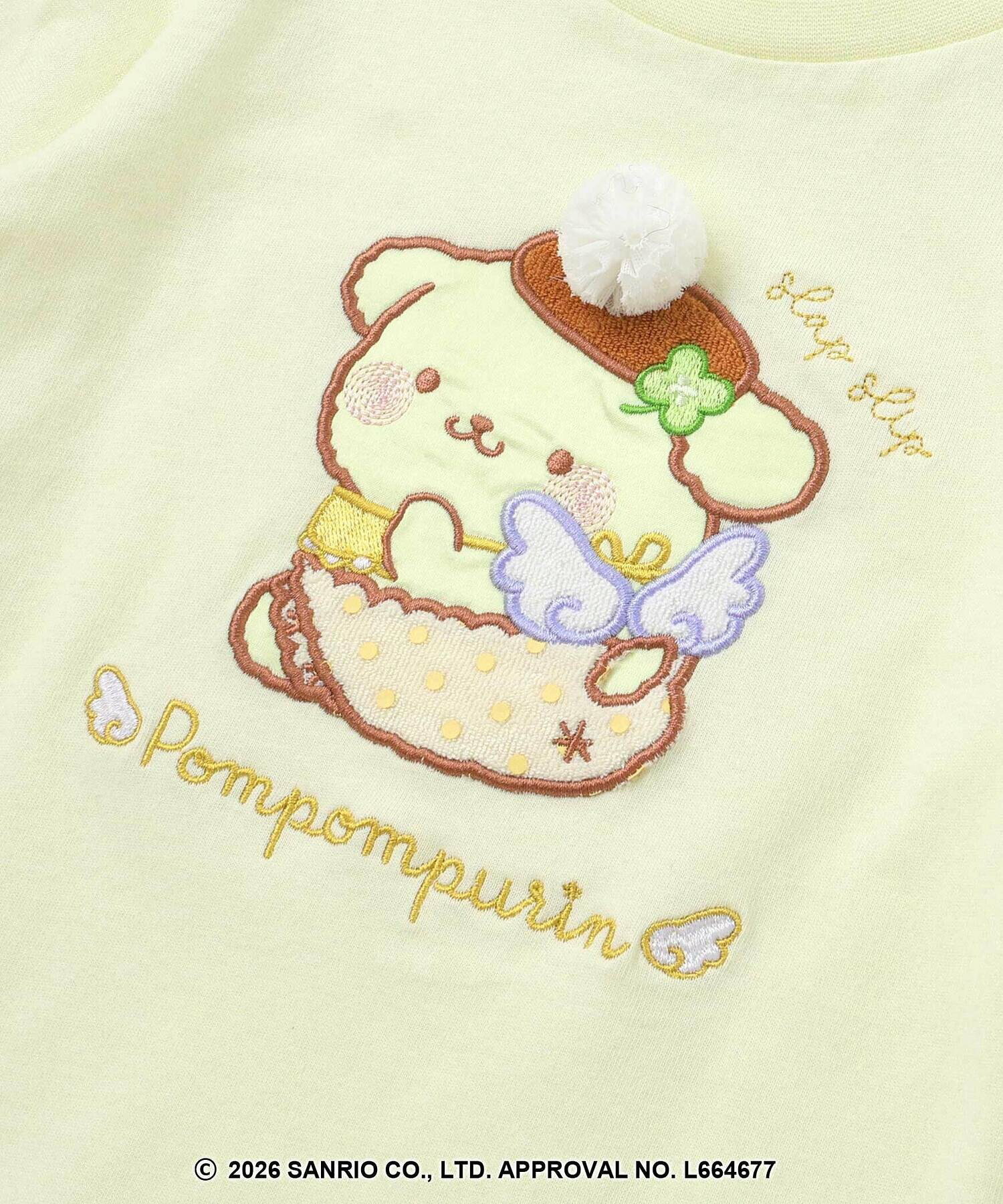 🆕【⭐訂購⭐】🇯🇵日本直送 🌀 #Sanrio 刺繡圖案 薄紗泡泡袖 長袖T恤🌀 [ELBA-0090][260224]
