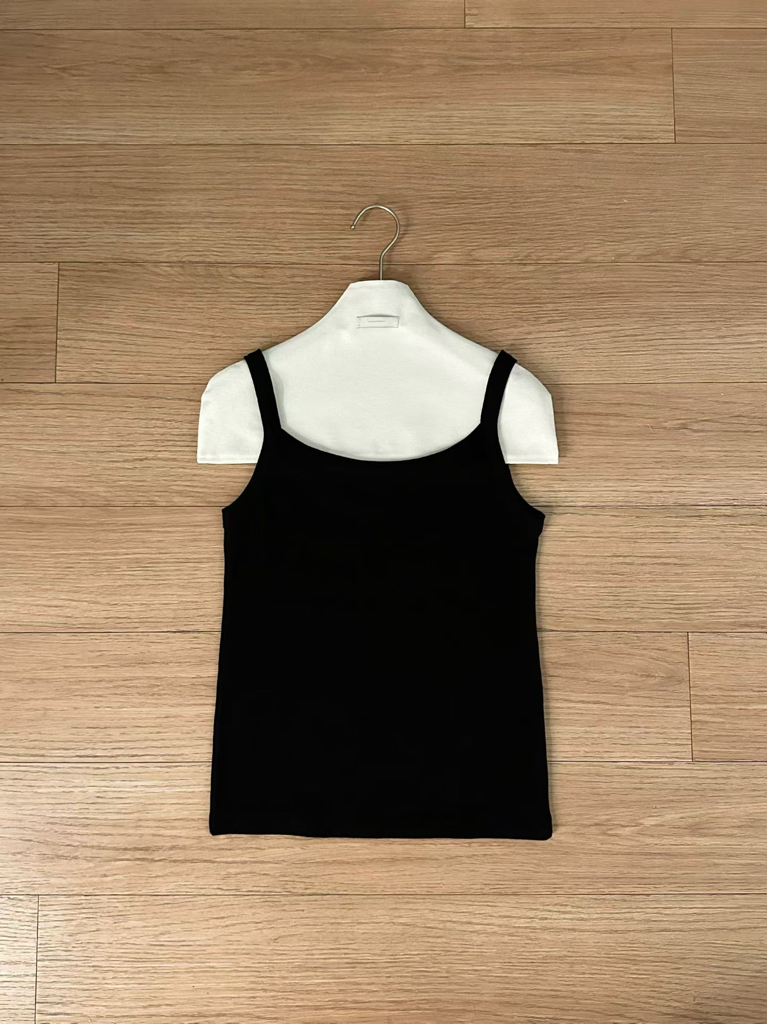 Spaghetti strap tank top #top112