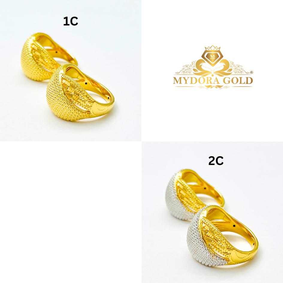 MYDORA Cincin Siciliaa Cross (5G) l EMAS 916/22K