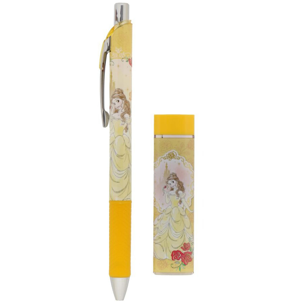 現貨｜【日本 Disney Store 限定】Belle 貝兒 美女與野獸 日本製 Pentel EnerGize 0.5mm 鉛芯筆 連鉛芯 套裝 061828