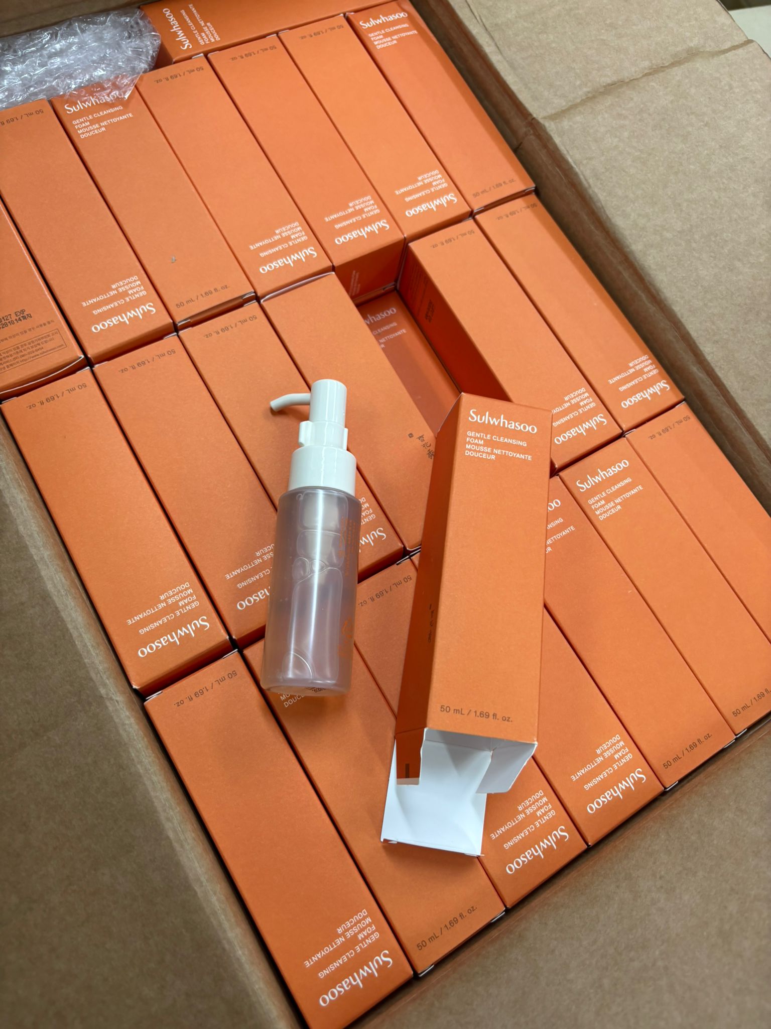 💥💥新款橙色💥💥 Sulwhasoo 雪花秀順行洗面奶(2支X50ml共100ml. ✅ 現貨 ✅ ‼️ 售完即止‼️