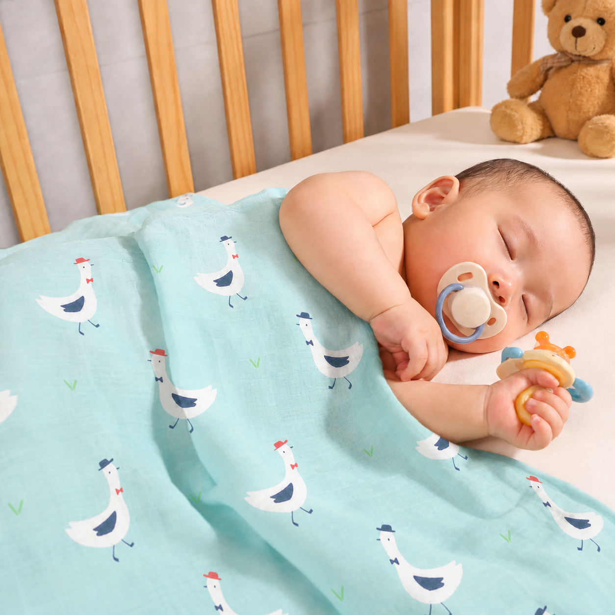 冷氣紗被 CHUBEES Airy Cotton Gauze Baby Blanket