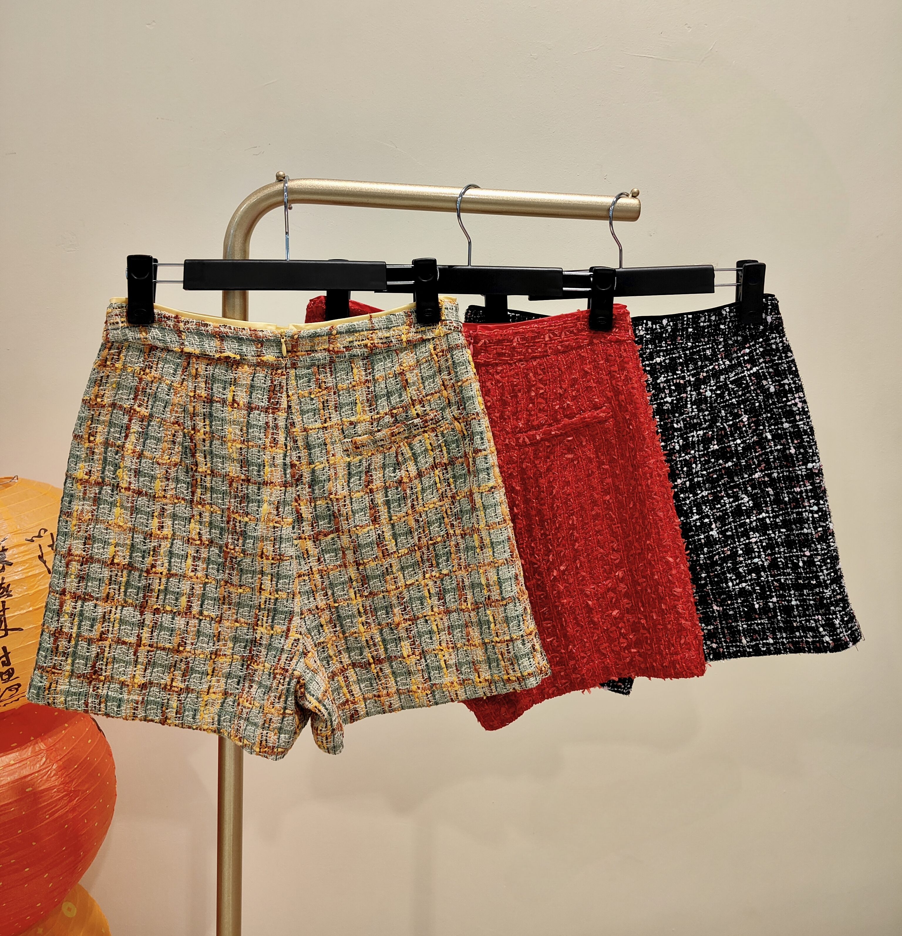 独家小香风裤裙 1607