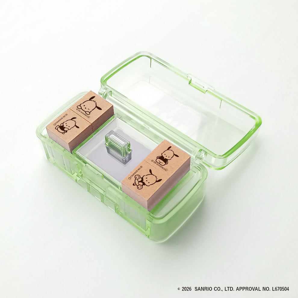 現貨｜Sanrio Pochacco PC狗 日本製 迷你 印仔 套裝 (SGM-041) 