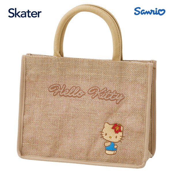 🆕【⭐訂購⭐】 🇯🇵日本直送 🌀#Monchhichi / #Sanrio 曬燶版 刺繡圖案 黃麻 tote bag［4款選］🌀[ELID-0113][261016]