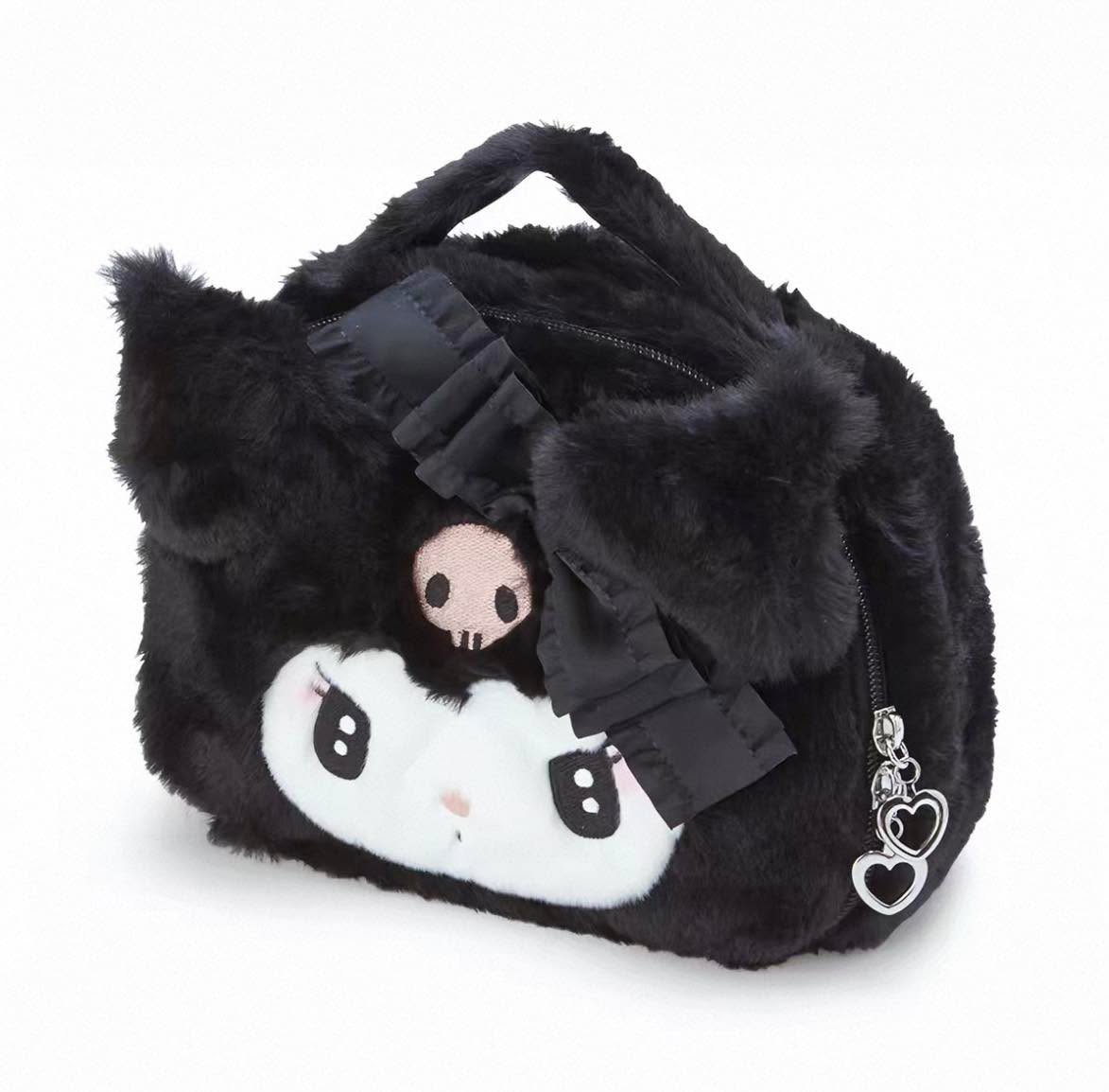 [Sanrio]高顏值化妝袋-Kuromi款/Melody款🎀✨$99兩個只要$170#kuromi代購 #cinnamoroll #hellokitty #sanrio代購 #kuromi #melody #sanrio #化妝  #化妝袋