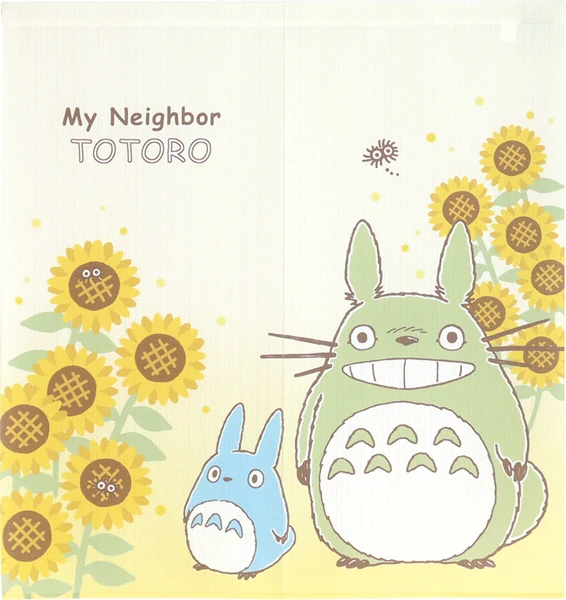 日本進口 龍貓“太陽花” 門簾