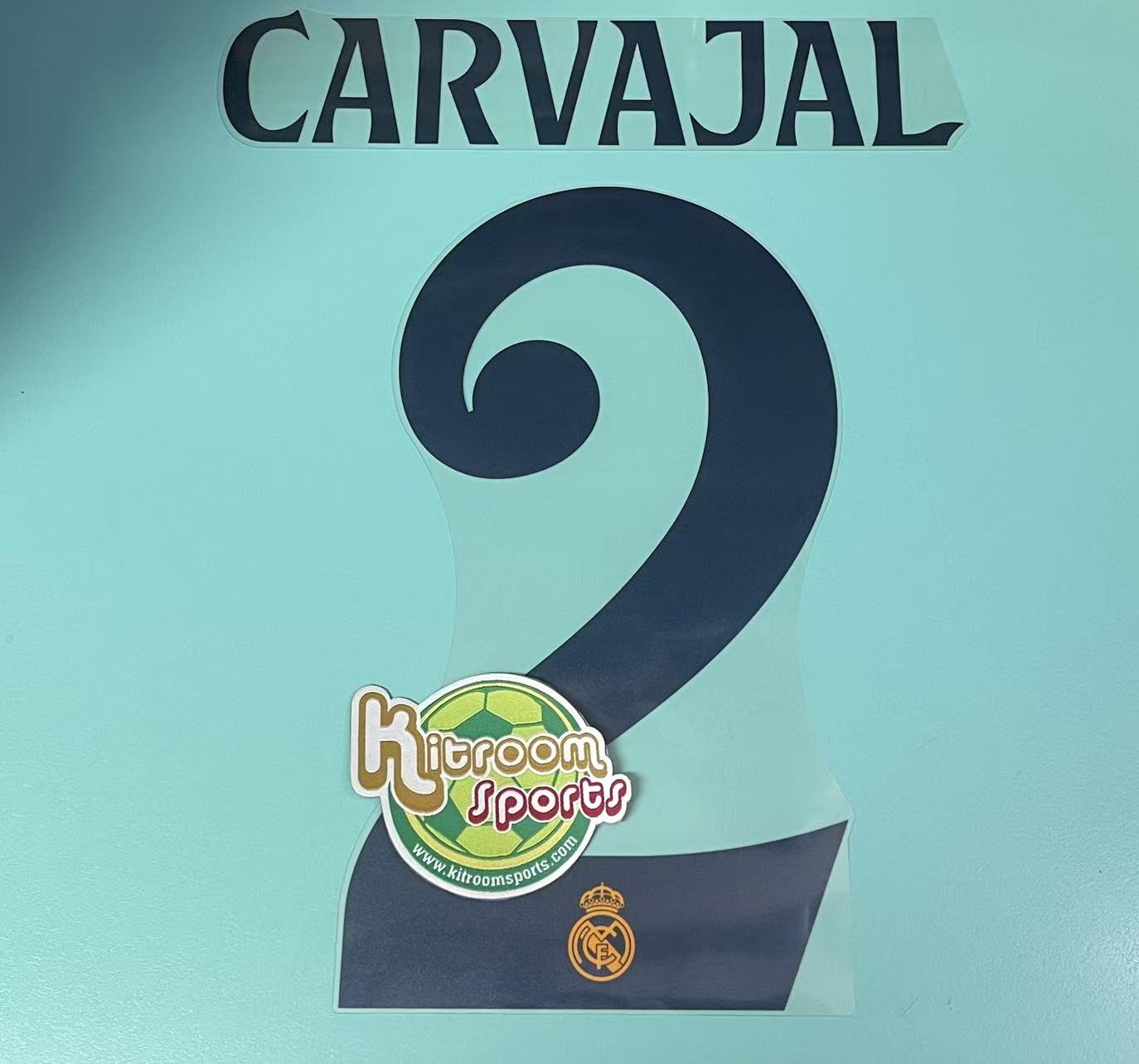 2024-25 Real Madrid Away Nameset #2 CARVAJAL
