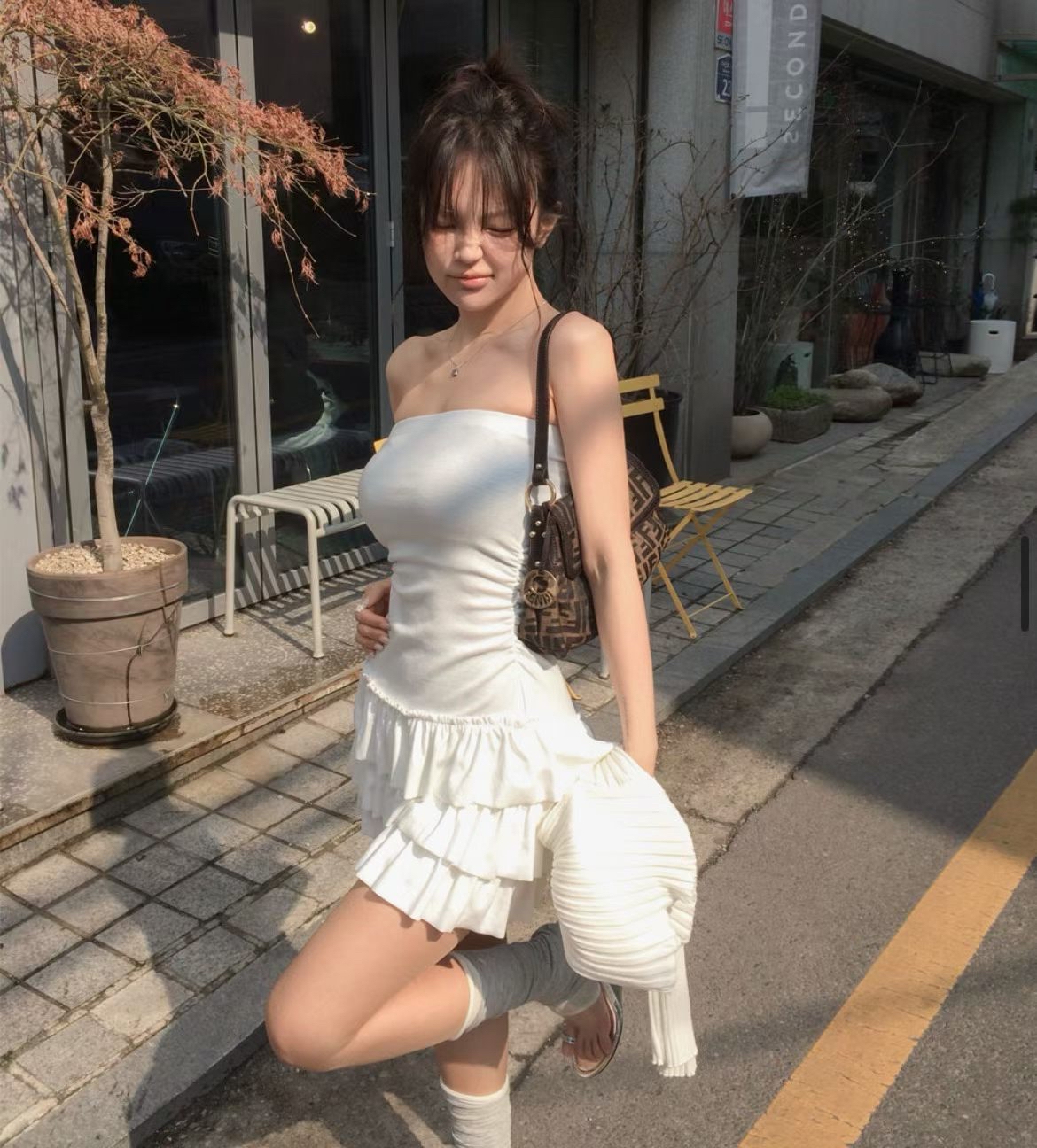 有彈性! 3Layers cancan ops