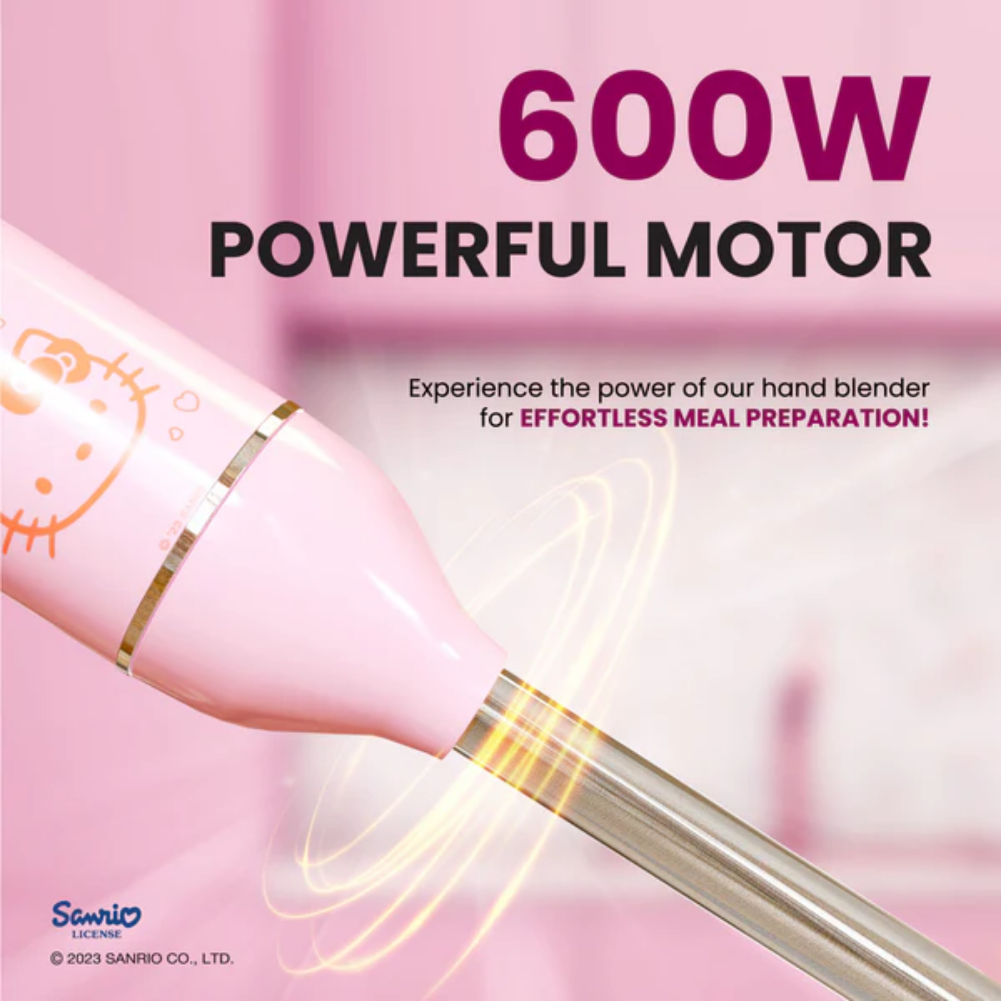 Russell Taylors Hello Kitty Hand Blender (HB1HK)