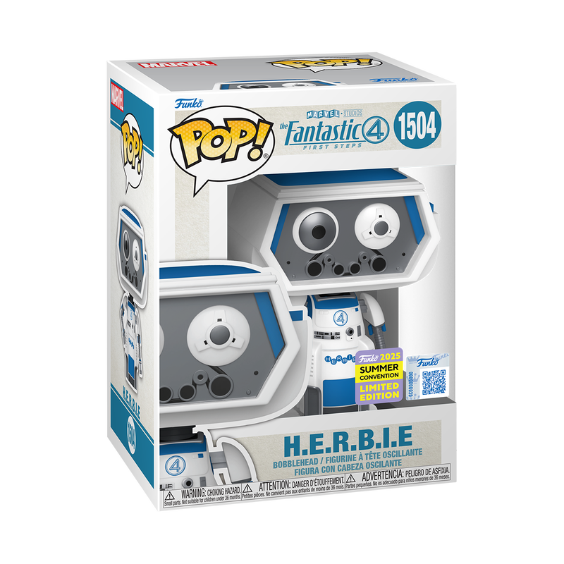 📦訂購 美國代購 Funko POP! Marvel H.E.R.B.I.E. (Fantastic Four: First Steps) Figure 神奇四俠 模型