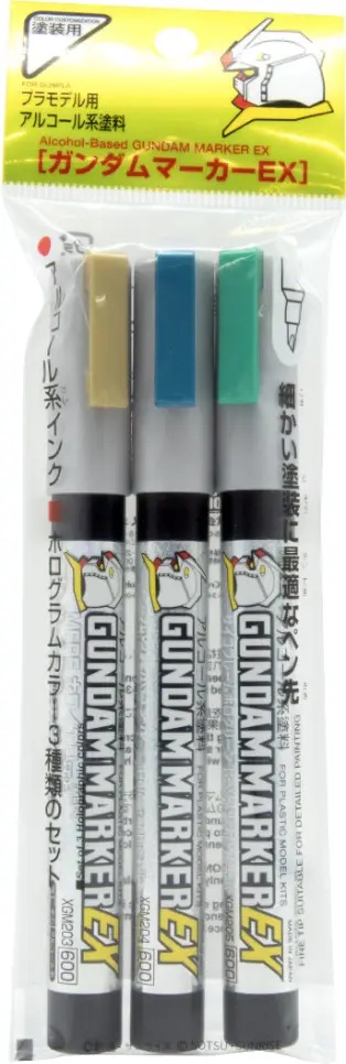 Gundam Marker EX Hologram Marker Set of 3