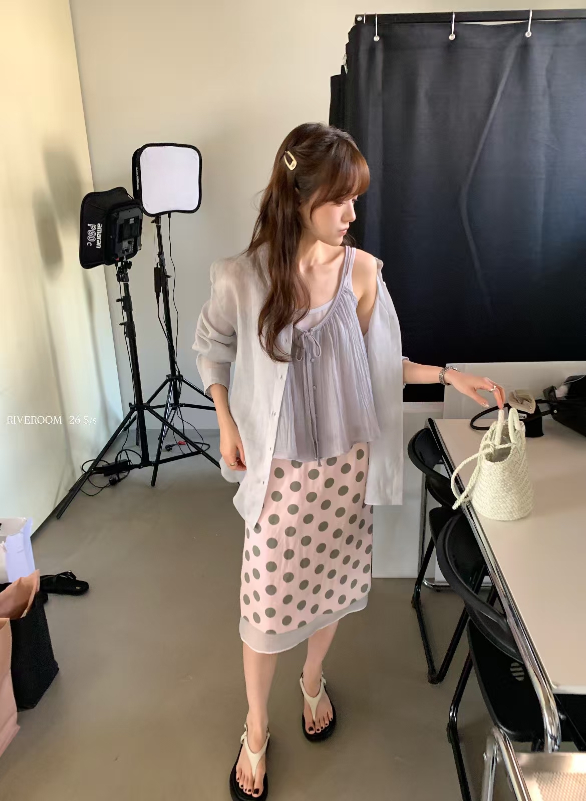 🇰🇷東大門女裝 | sheer layered sleeveless 