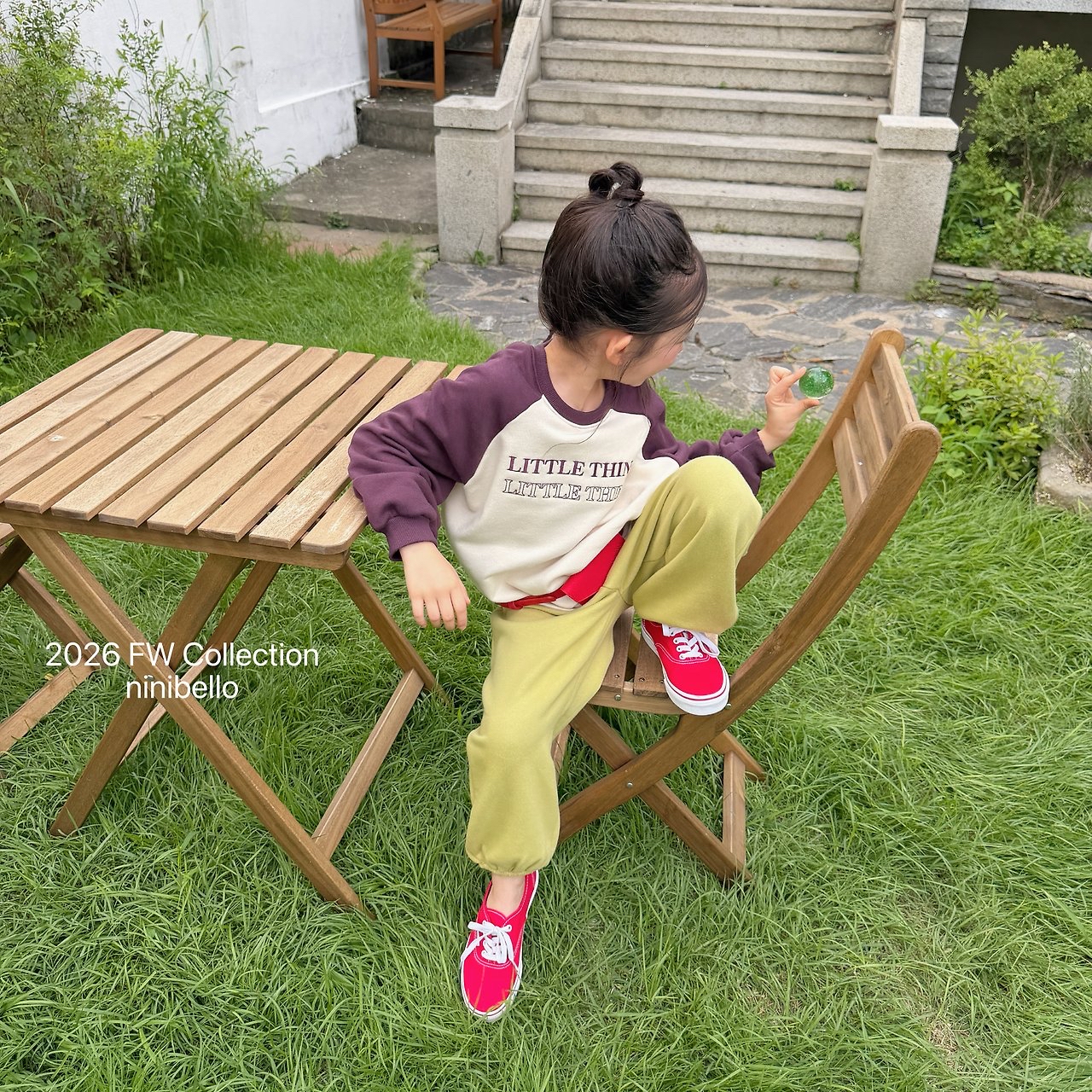 Ninibello | Little Raglan Sweatshirt 