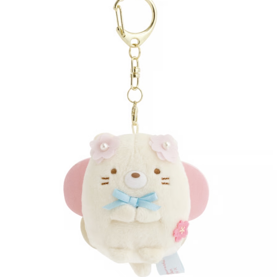 角落生物 茶房限定 貓咪手玉匙扣｜現貨