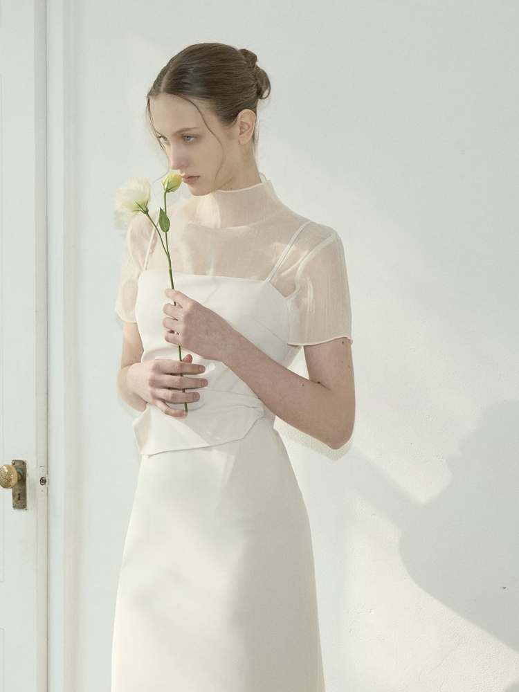 The Margaret Cami Dress (Ivory)