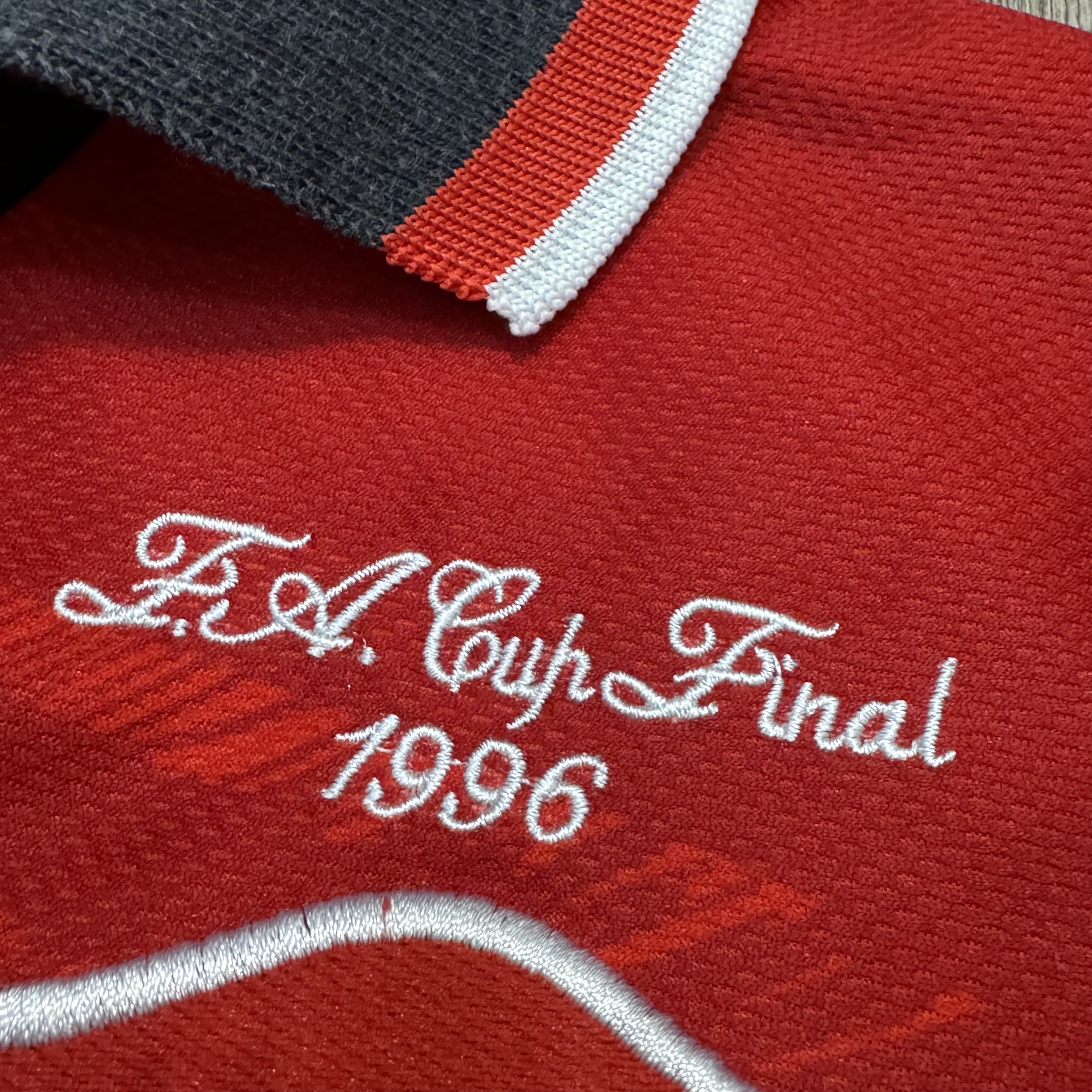 Manchester United 1996 FA cup final shirt  #7 Cantona 