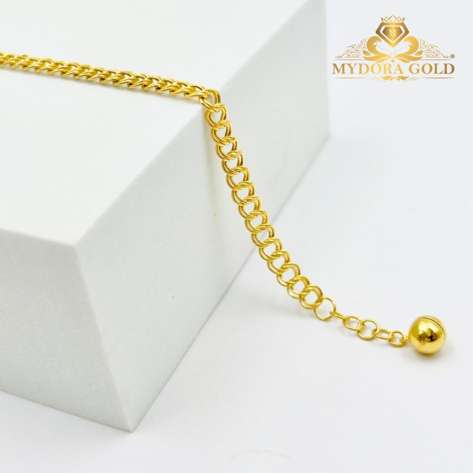 MYDORA Rantai Tangan Coco Budak + Bell | EMAS 916/22K