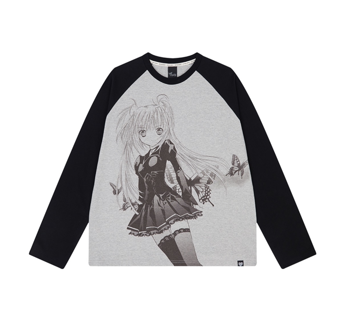 Luvistrue SHUGO CHARA! RAGLAN LONG SLEEVE(BLACK) 