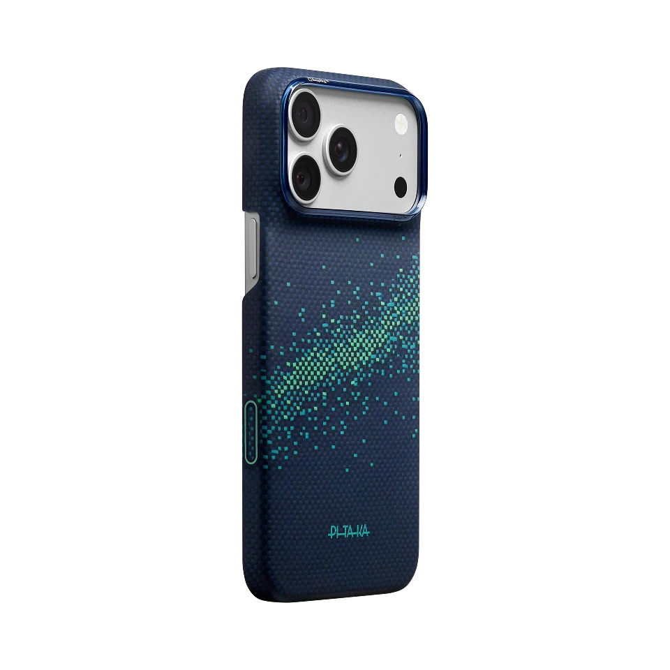 Pitaka Edge Case for iPhone 18 Series - Midnight (PitaTap™)