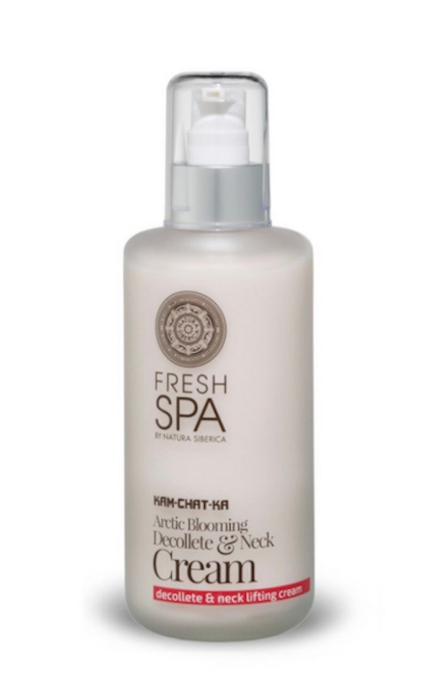 TP026 Natura Siberica  有機雪絨花彈性緊緻胸頸霜 200ml+有機玫瑰果保濕滋潤身體霜 370ml