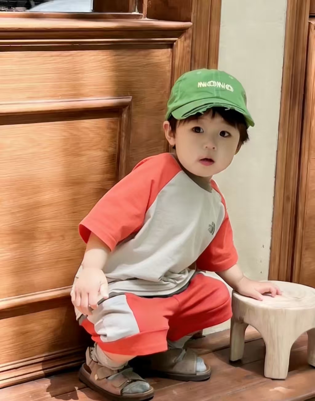 0674 TNF 拼接系列套裝 