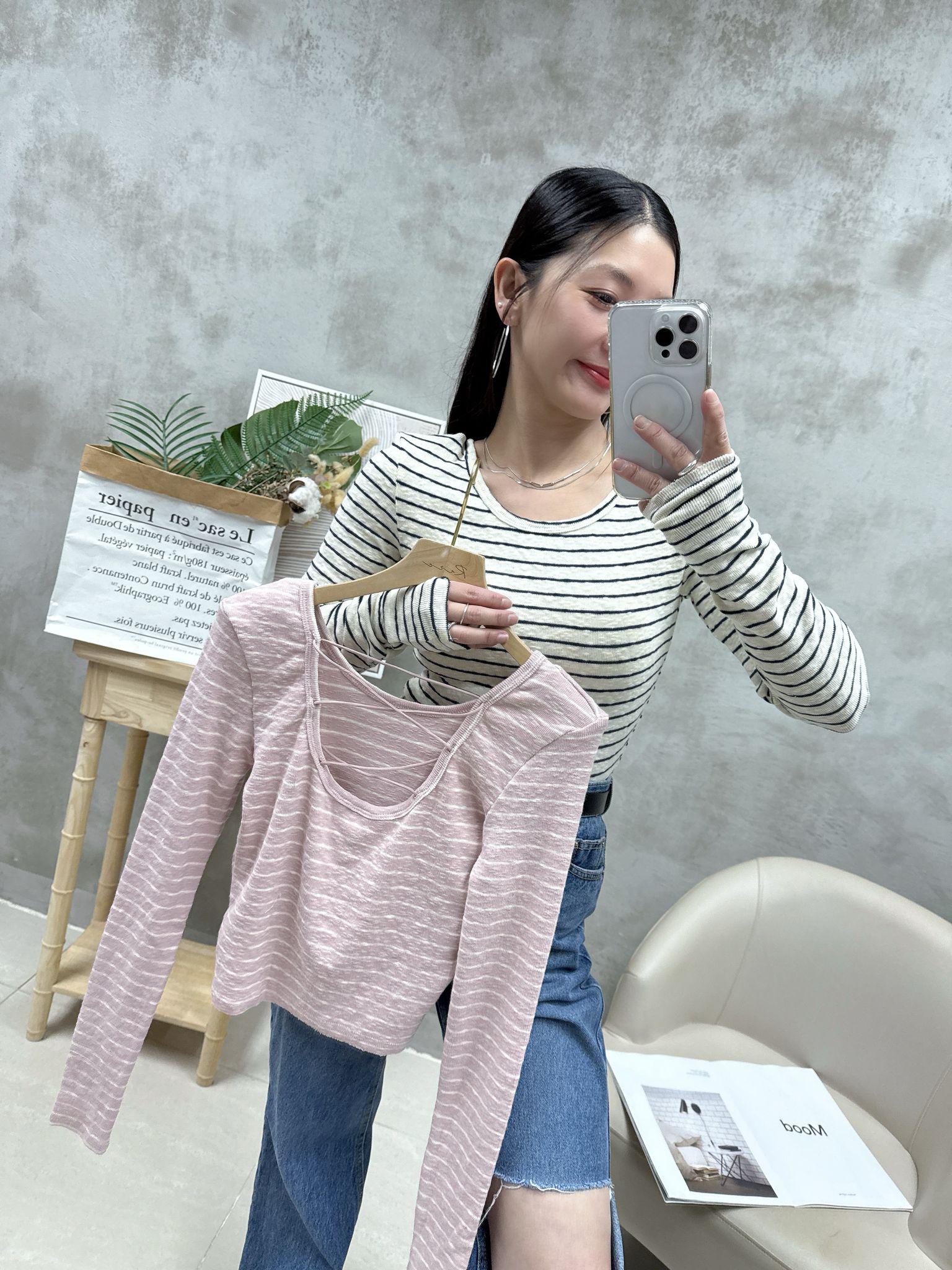 B06 交叉背橫間Top