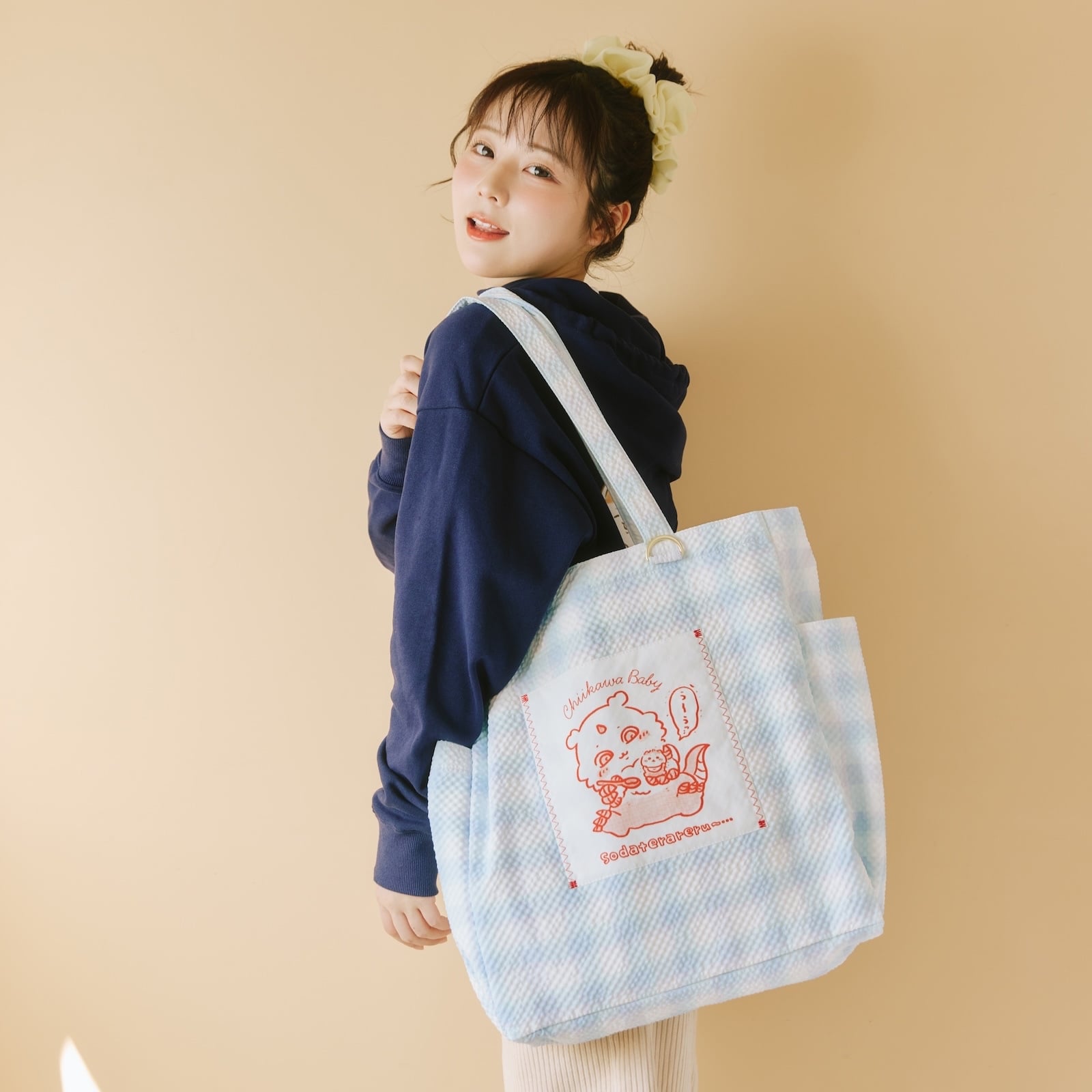 日本預訂📍Chiikawa Baby可愛BB樣系列第二彈 - 大容量Tote Bag 23/1日本開售