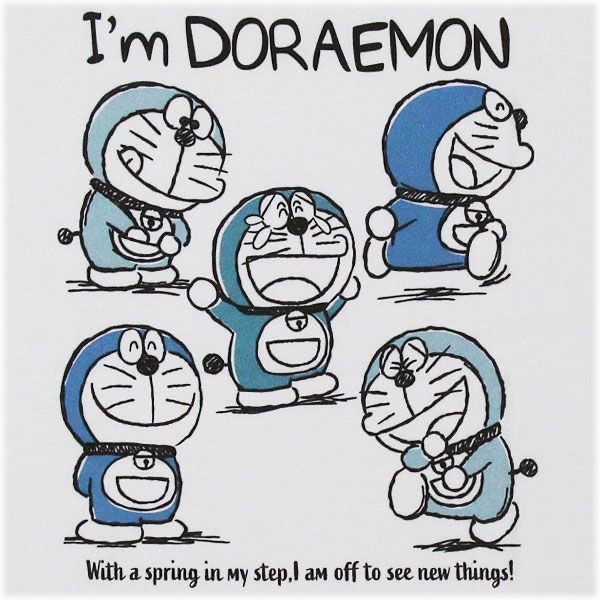 [訂購] 多啦A夢T-shirt 短袖衫 （表情款 / 飛船款）Doraemon Tee (2026新款)