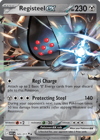 Pokemon TCG Ascended Heroes - Registtel EX-145/217